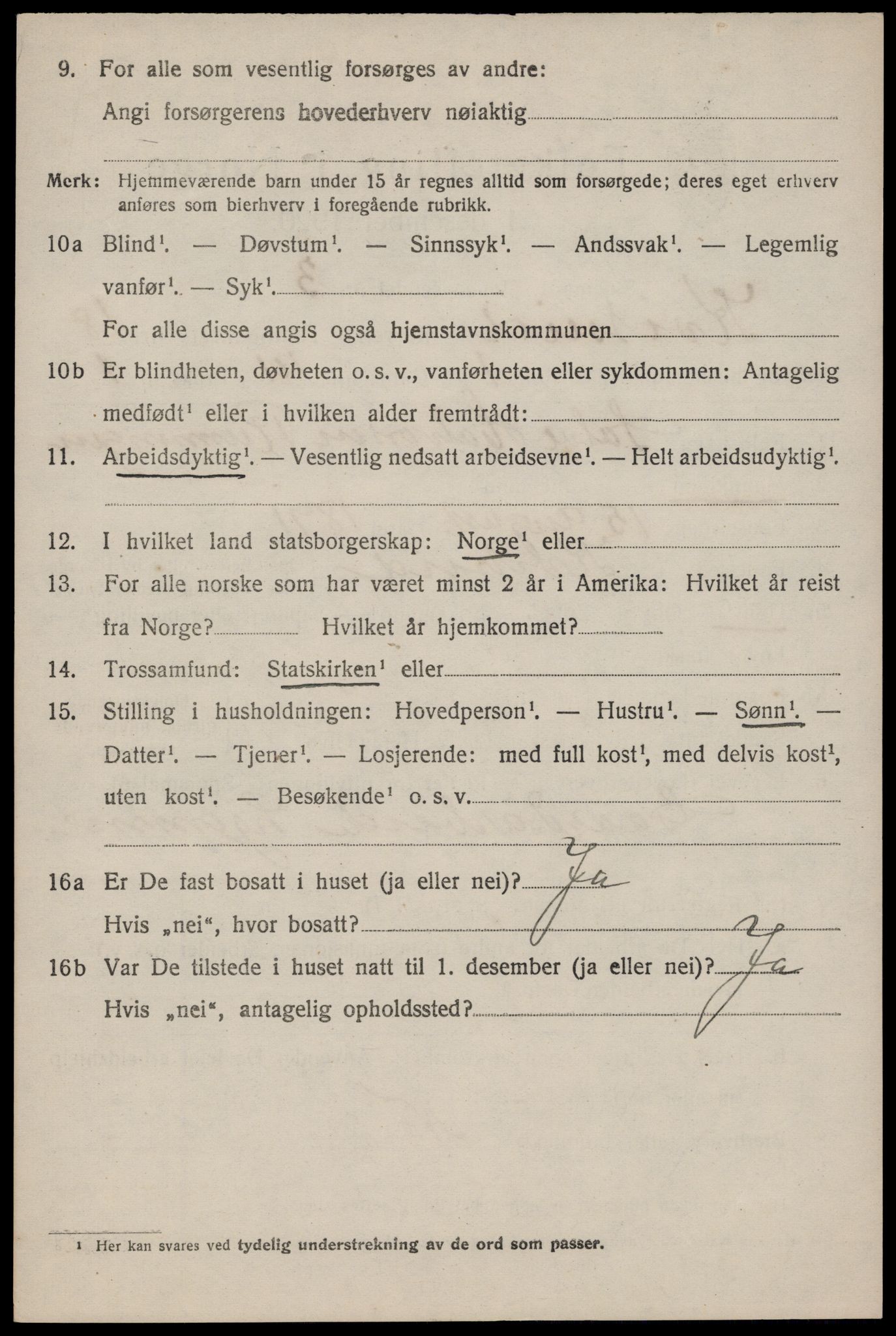 SAKO, 1920 census for Kviteseid, 1920, p. 8072