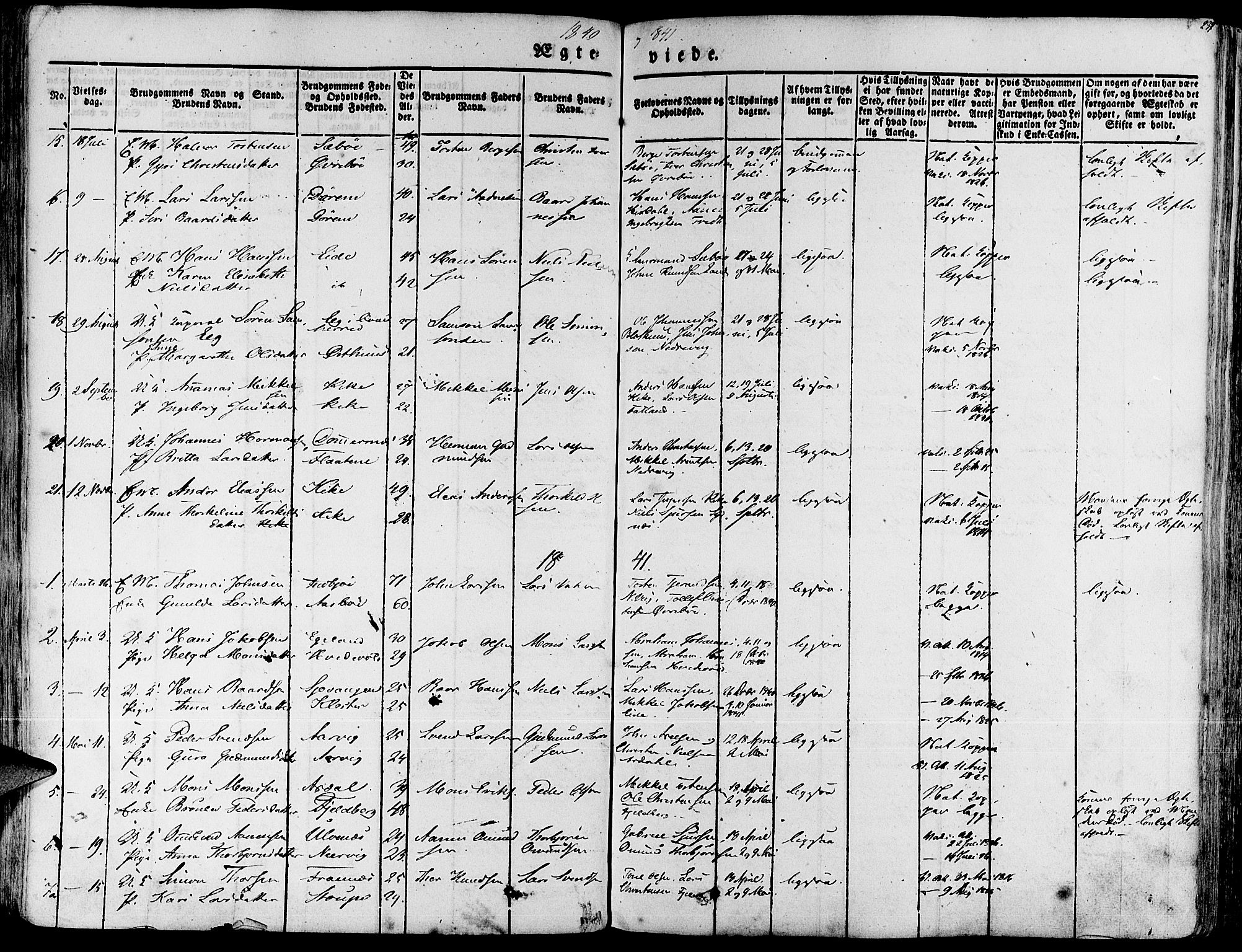 Fjelberg sokneprestembete, AV/SAB-A-75201/H/Haa: Parish register (official) no. A 6, 1835-1851, p. 237