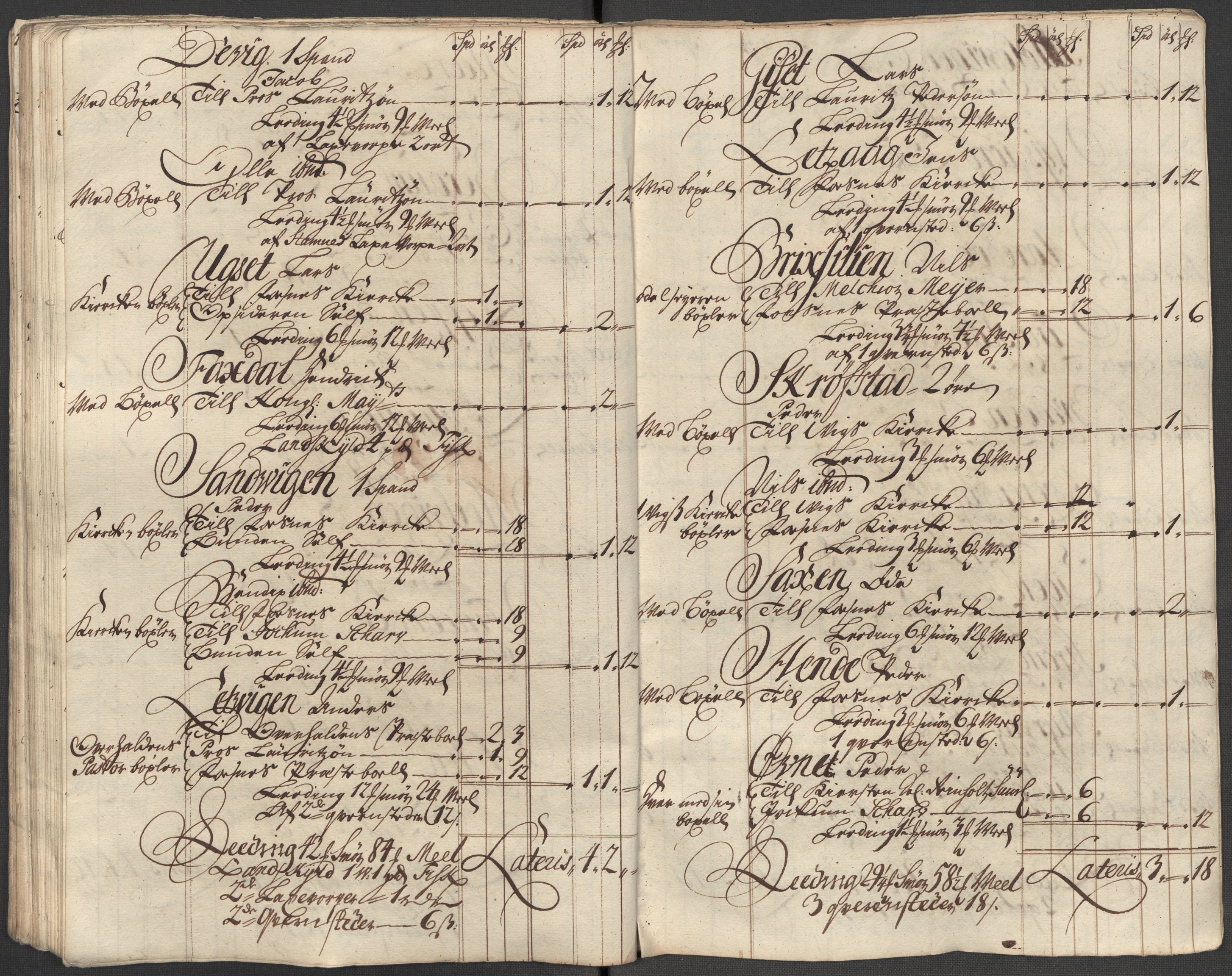 Rentekammeret inntil 1814, Reviderte regnskaper, Fogderegnskap, AV/RA-EA-4092/R64/L4436: Fogderegnskap Namdal, 1715, p. 84