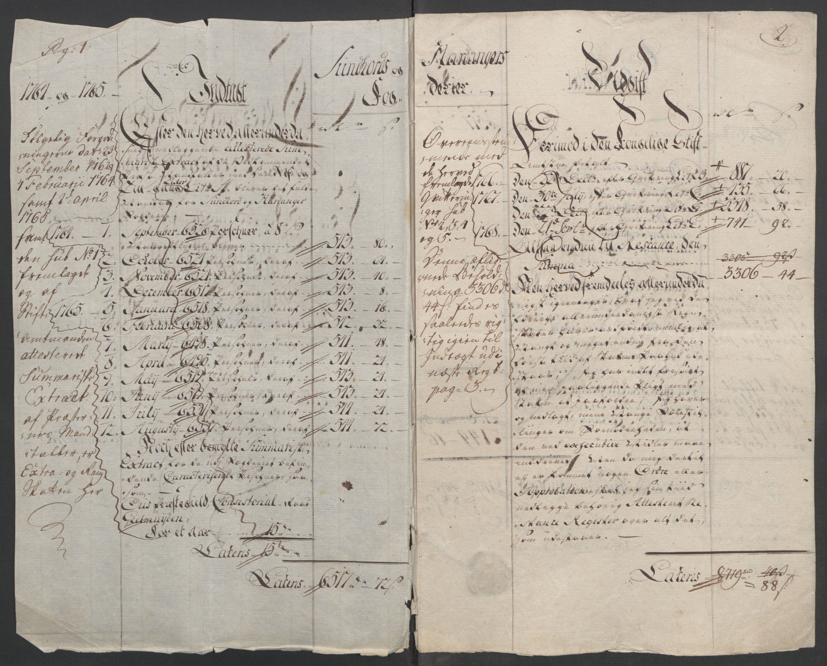 Rentekammeret inntil 1814, Reviderte regnskaper, Fogderegnskap, RA/EA-4092/R48/L3136: Ekstraskatten Sunnhordland og Hardanger, 1762-1772, p. 89
