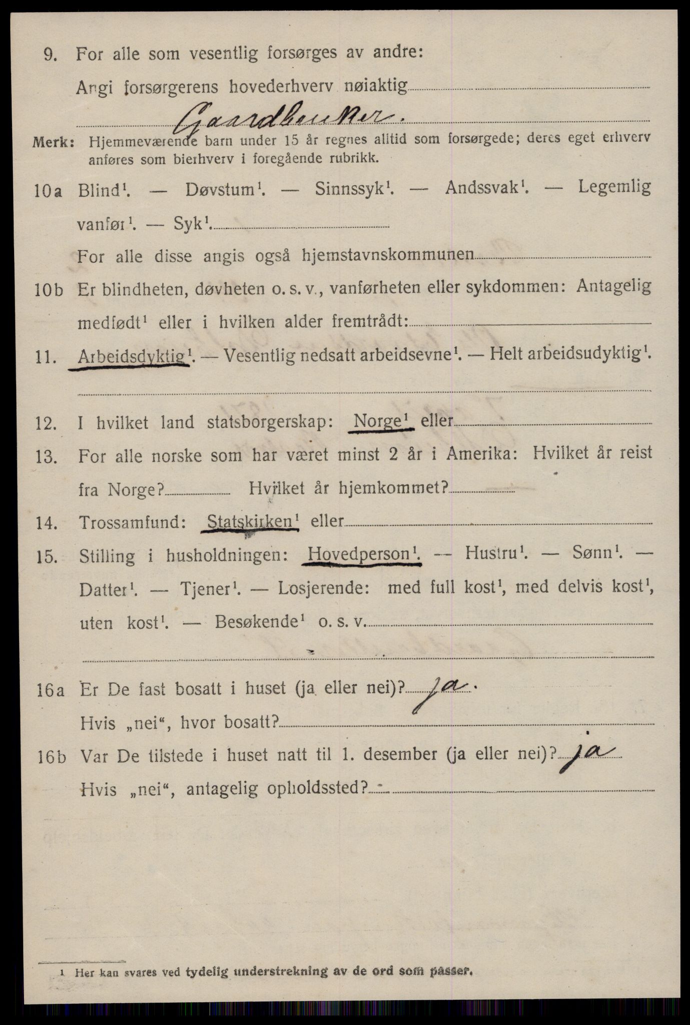 SAT, 1920 census for Brattvær, 1920, p. 785