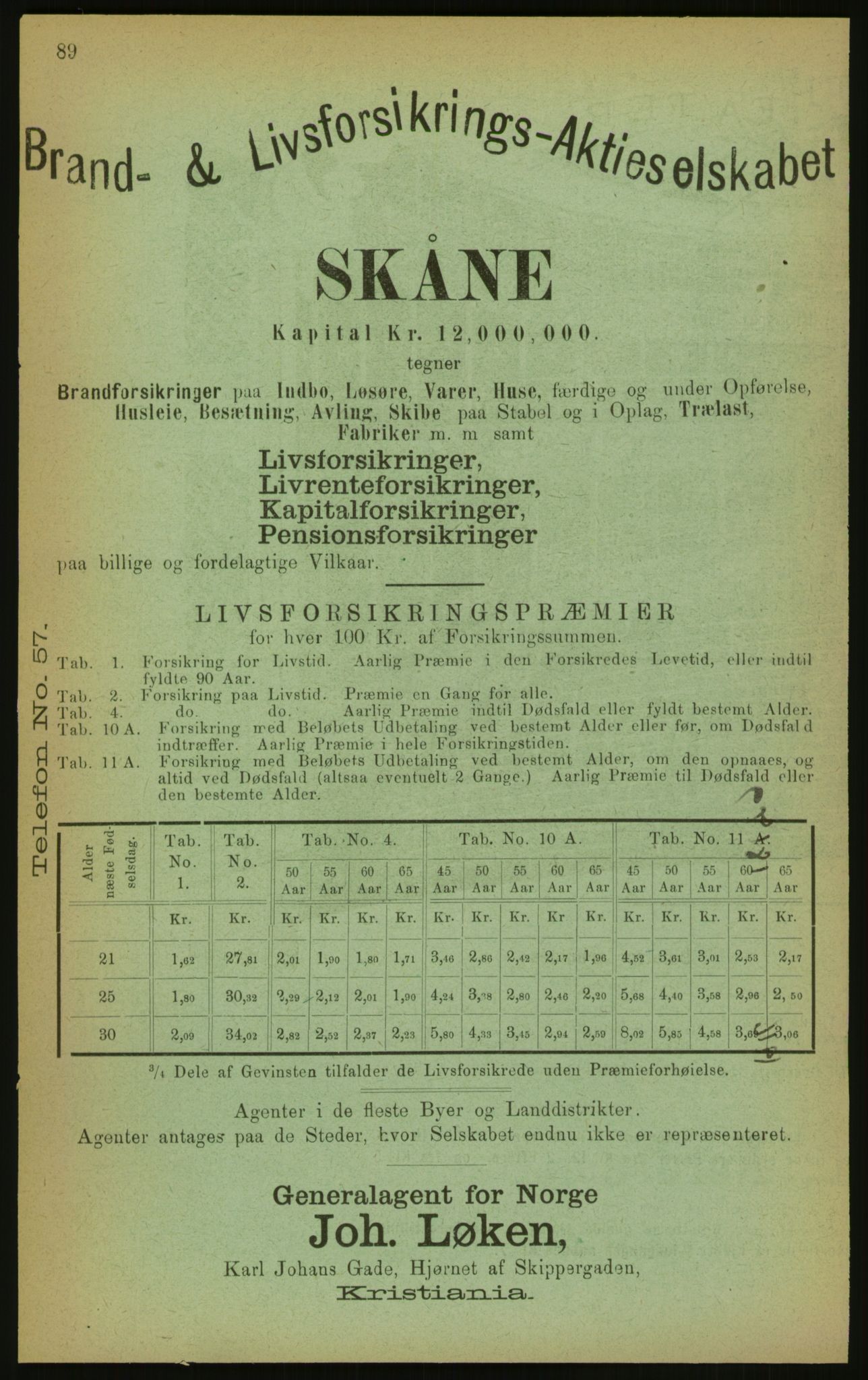 Kristiania/Oslo adressebok, PUBL/-, 1897, p. 98