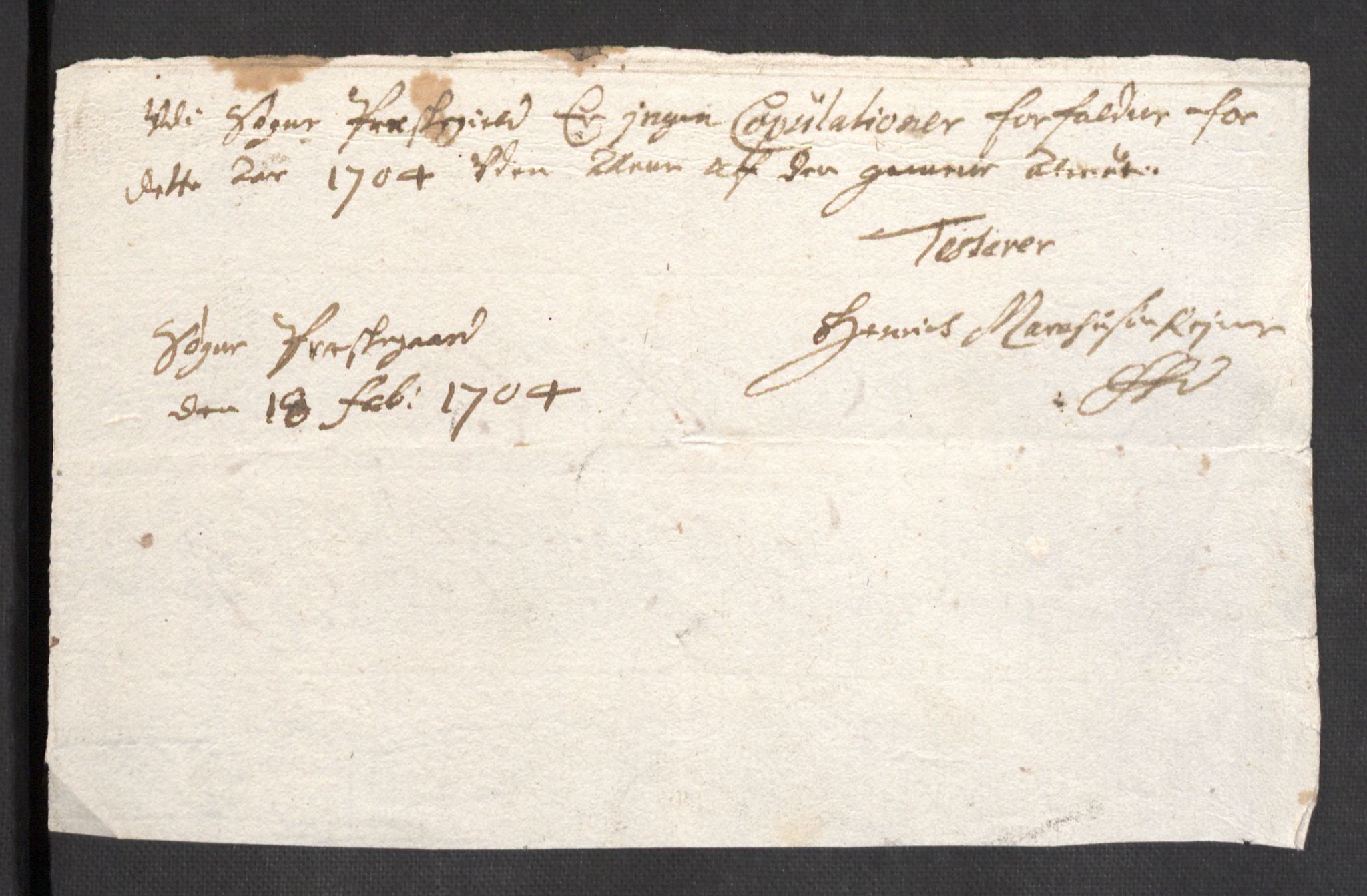 Rentekammeret inntil 1814, Reviderte regnskaper, Fogderegnskap, RA/EA-4092/R43/L2550: Fogderegnskap Lista og Mandal, 1703-1704, p. 322