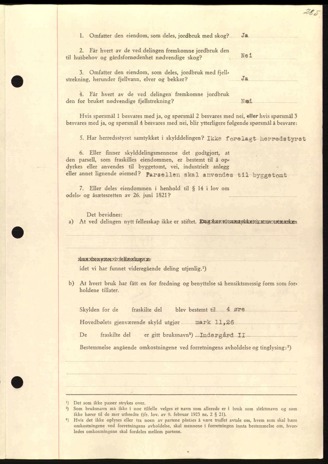 Nordmøre sorenskriveri, AV/SAT-A-4132/1/2/2Ca: Mortgage book no. A87, 1939-1940, Diary no: : 2738/1939