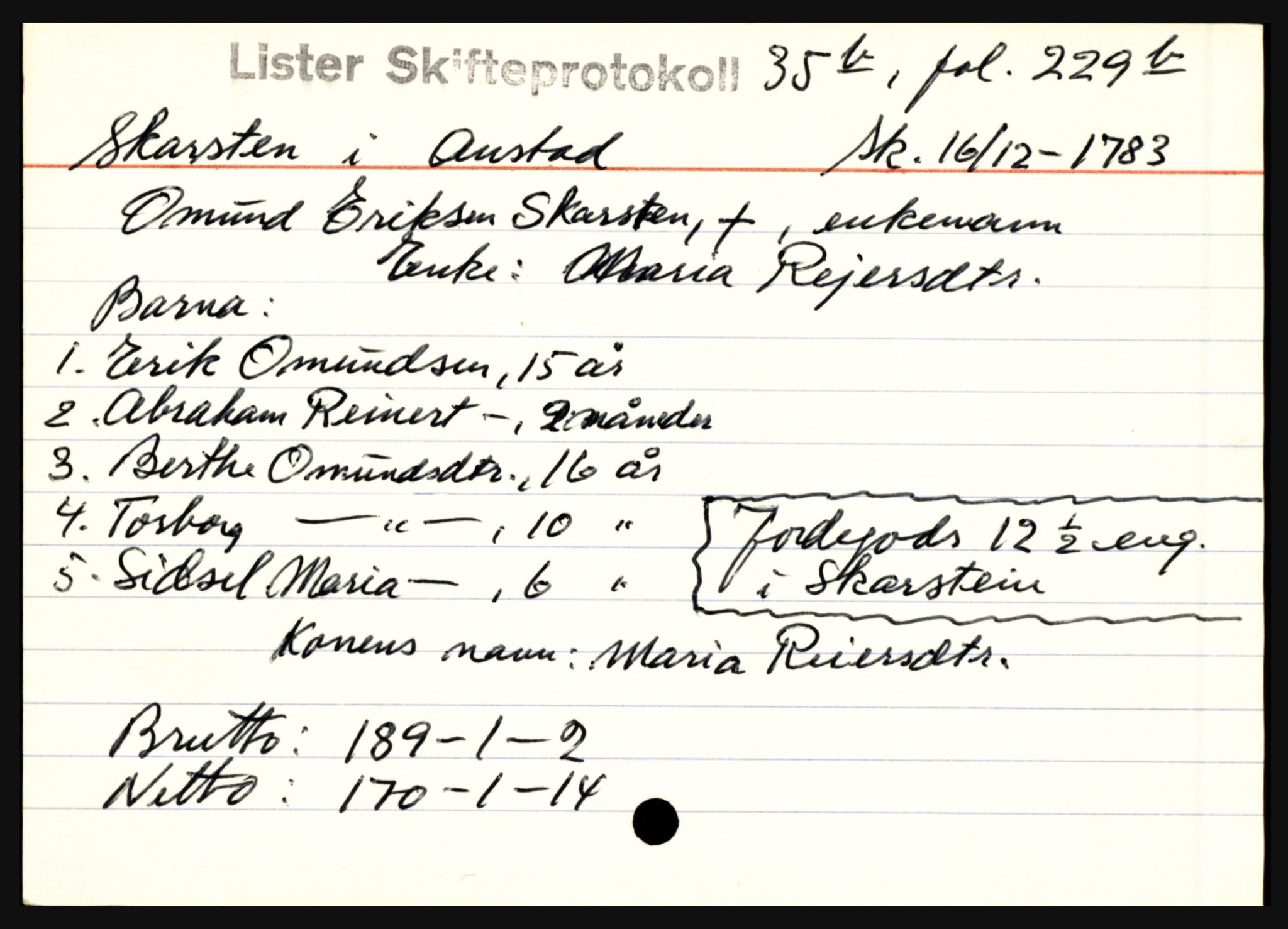 Lister sorenskriveri, AV/SAK-1221-0003/H, p. 33495