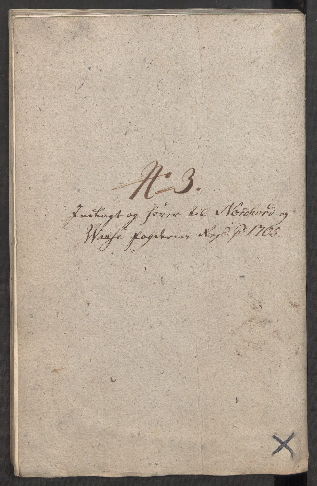 Rentekammeret inntil 1814, Reviderte regnskaper, Fogderegnskap, AV/RA-EA-4092/R51/L3187: Fogderegnskap Nordhordland og Voss, 1704-1705, p. 336