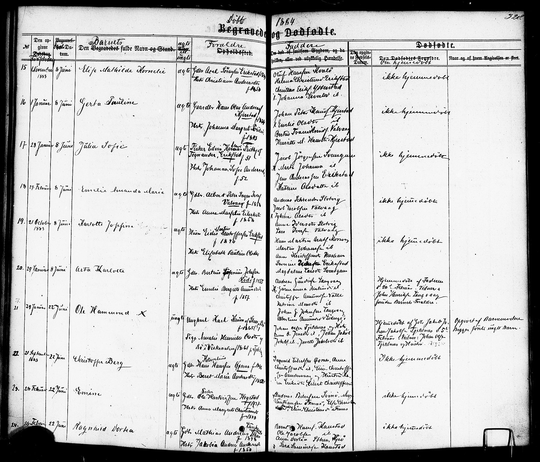 Ministerialprotokoller, klokkerbøker og fødselsregistre - Nordland, AV/SAT-A-1459/872/L1034: Parish register (official) no. 872A09, 1864-1884, p. 328