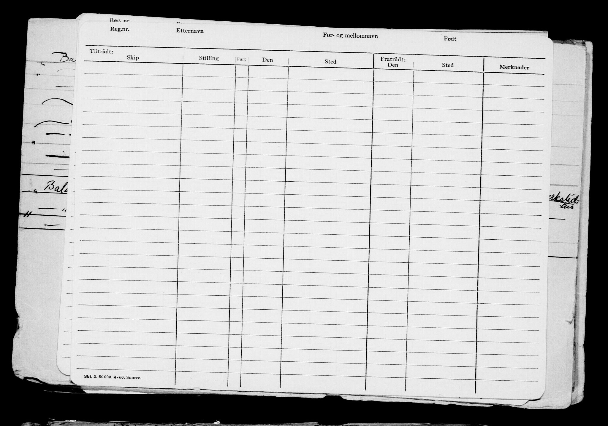 Direktoratet for sjømenn, AV/RA-S-3545/G/Gb/L0086: Hovedkort, 1909, p. 92