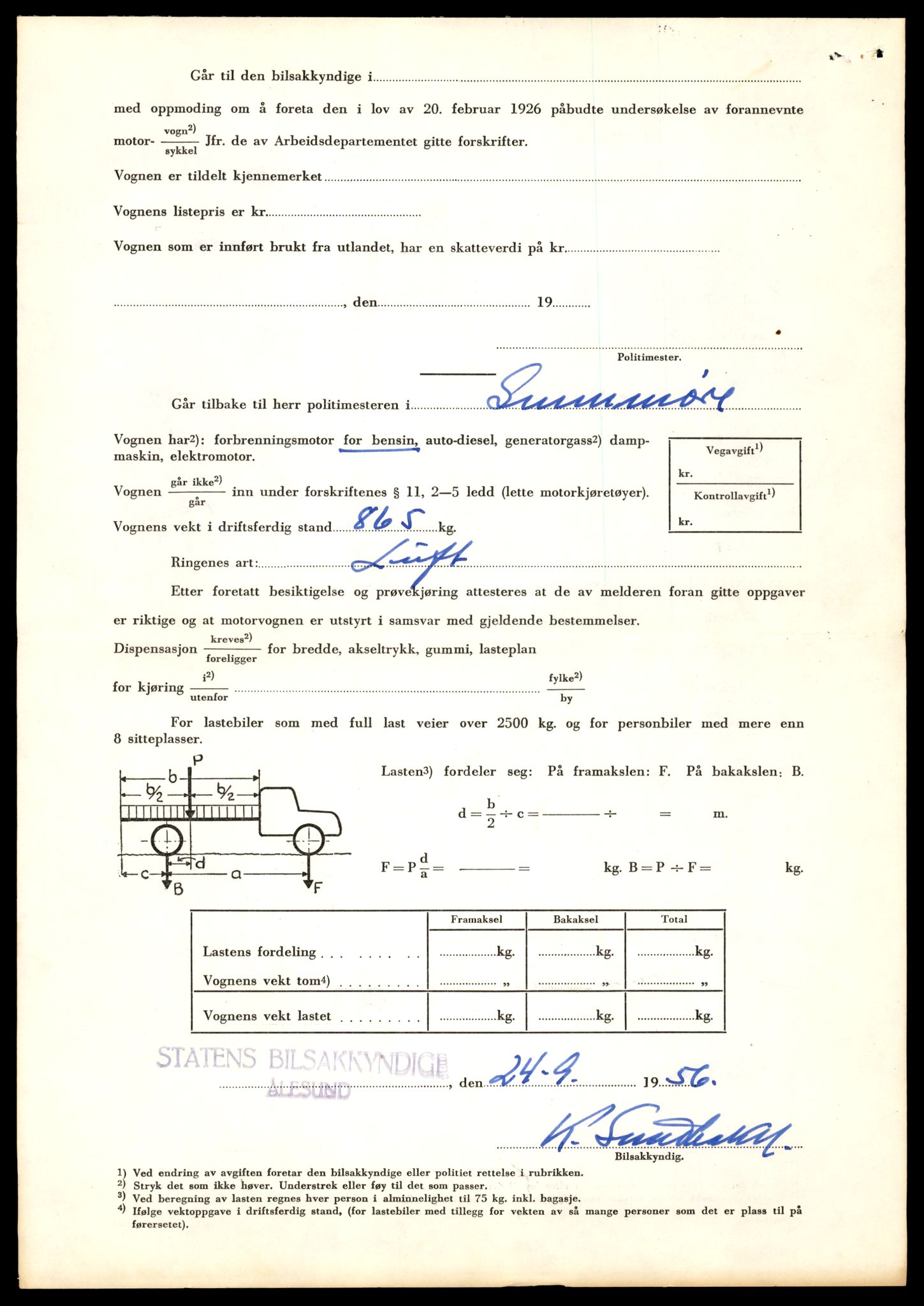 Møre og Romsdal vegkontor - Ålesund trafikkstasjon, AV/SAT-A-4099/F/Fe/L0017: Registreringskort for kjøretøy T 1985 - T 10090, 1927-1998, p. 2776