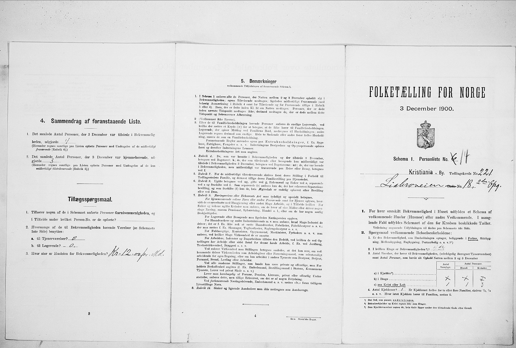 SAO, 1900 census for Kristiania, 1900, p. 52573