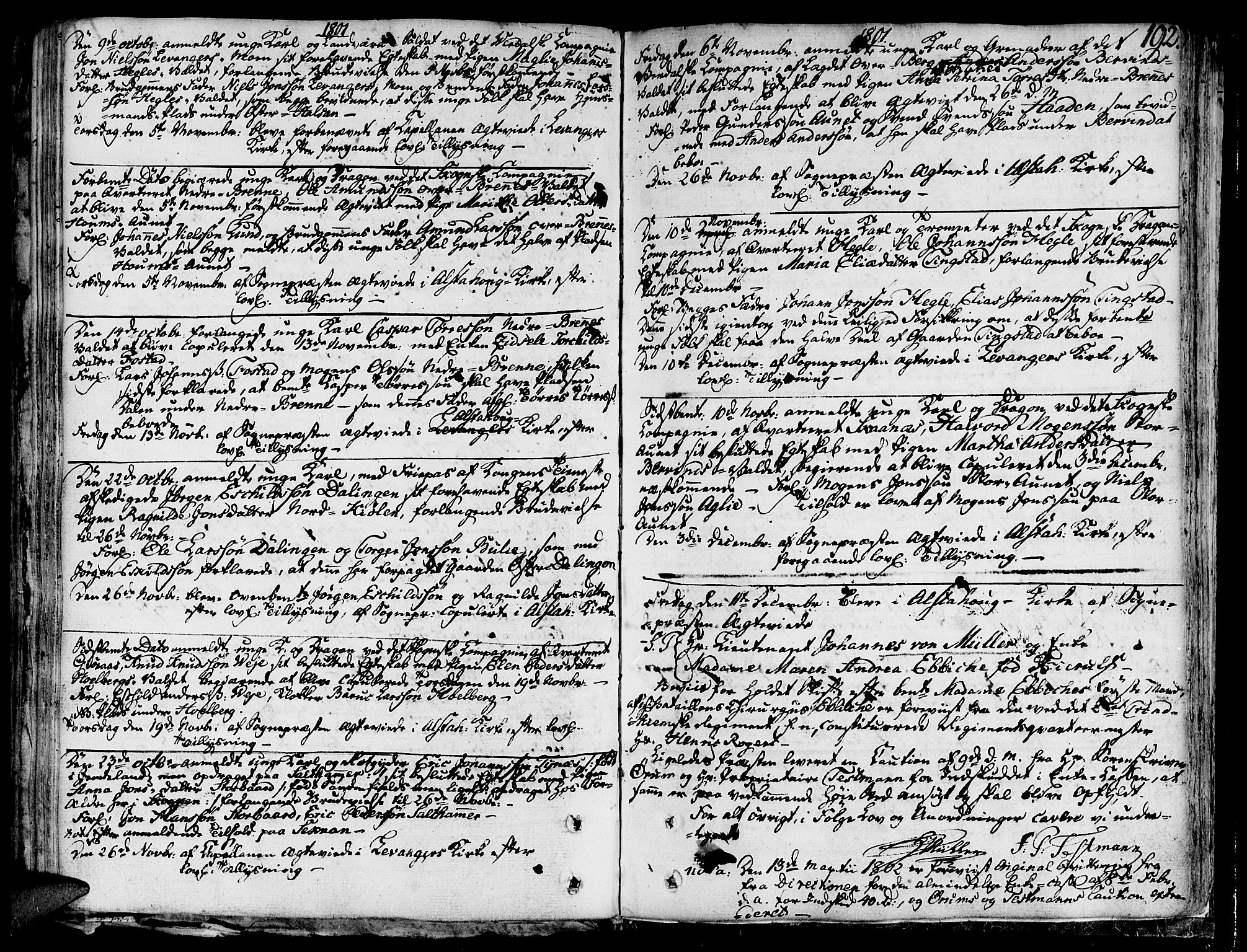 Ministerialprotokoller, klokkerbøker og fødselsregistre - Nord-Trøndelag, SAT/A-1458/717/L0142: Parish register (official) no. 717A02 /1, 1783-1809, p. 192