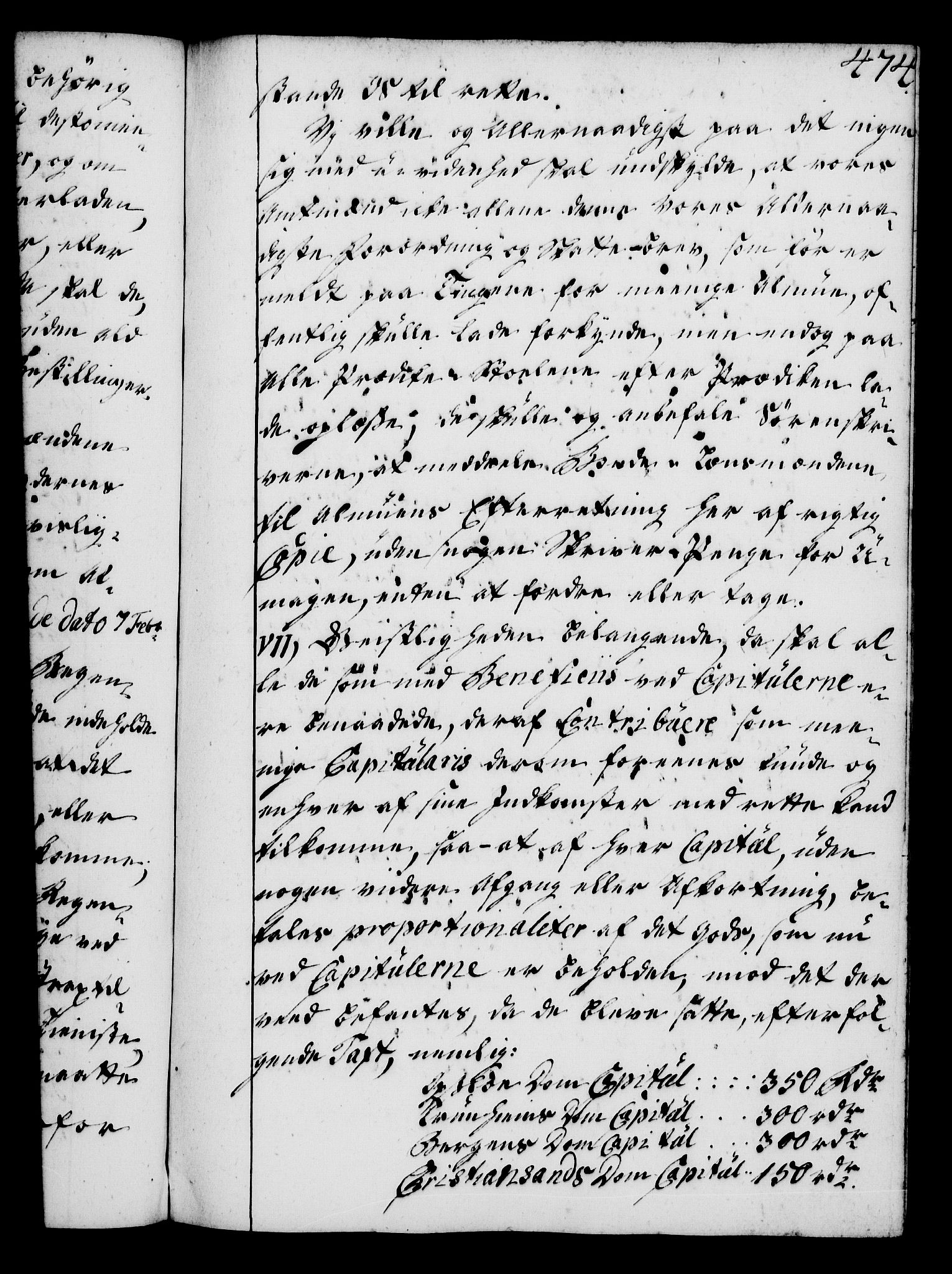 Rentekammeret, Kammerkanselliet, RA/EA-3111/G/Gg/Gga/L0004: Norsk ekspedisjonsprotokoll med register (merket RK 53.4), 1734-1741, p. 474