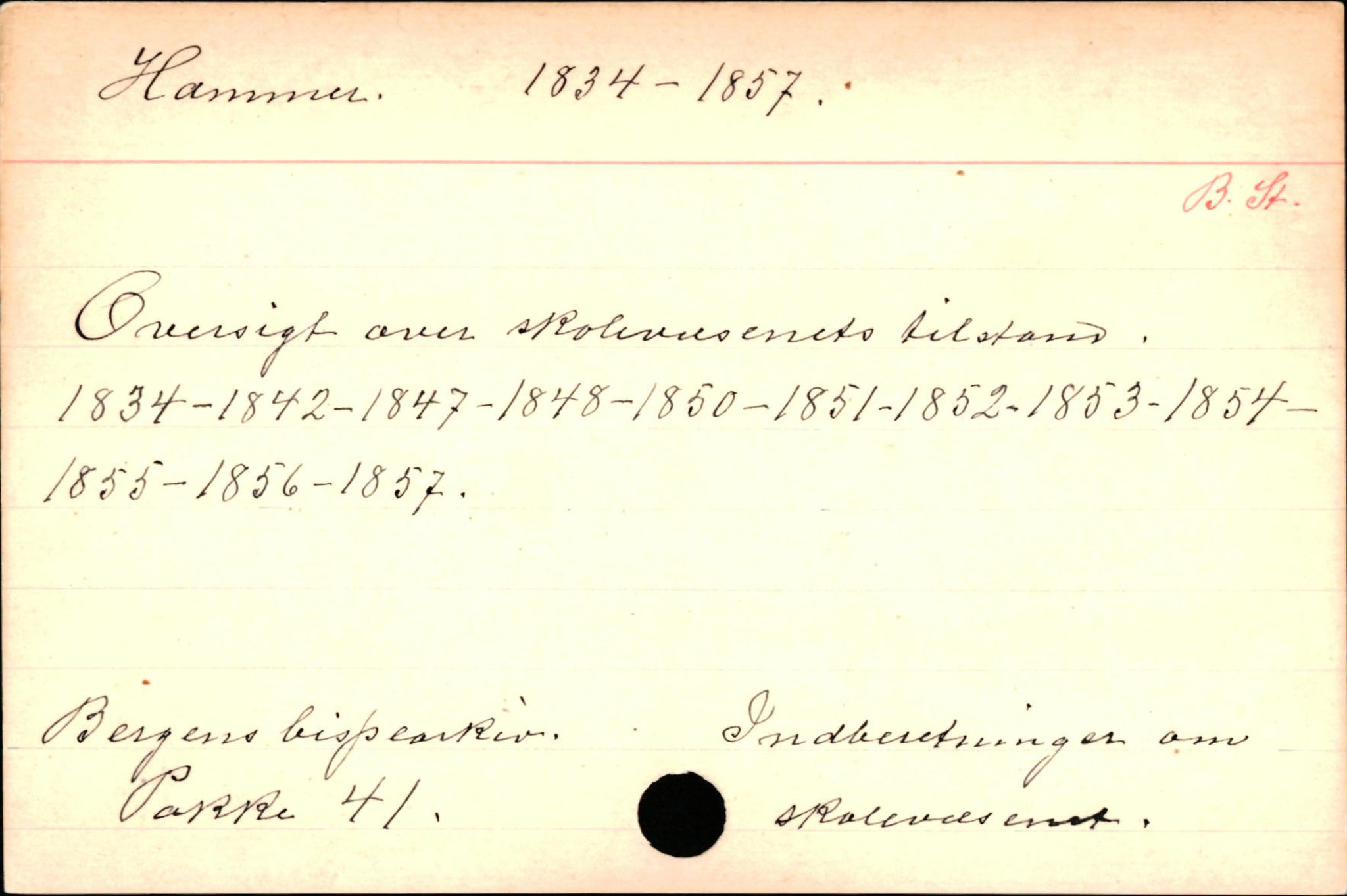 Haugen, Johannes - lærer, AV/SAB-SAB/PA-0036/01/L0001: Om klokkere og lærere, 1521-1904, p. 4817