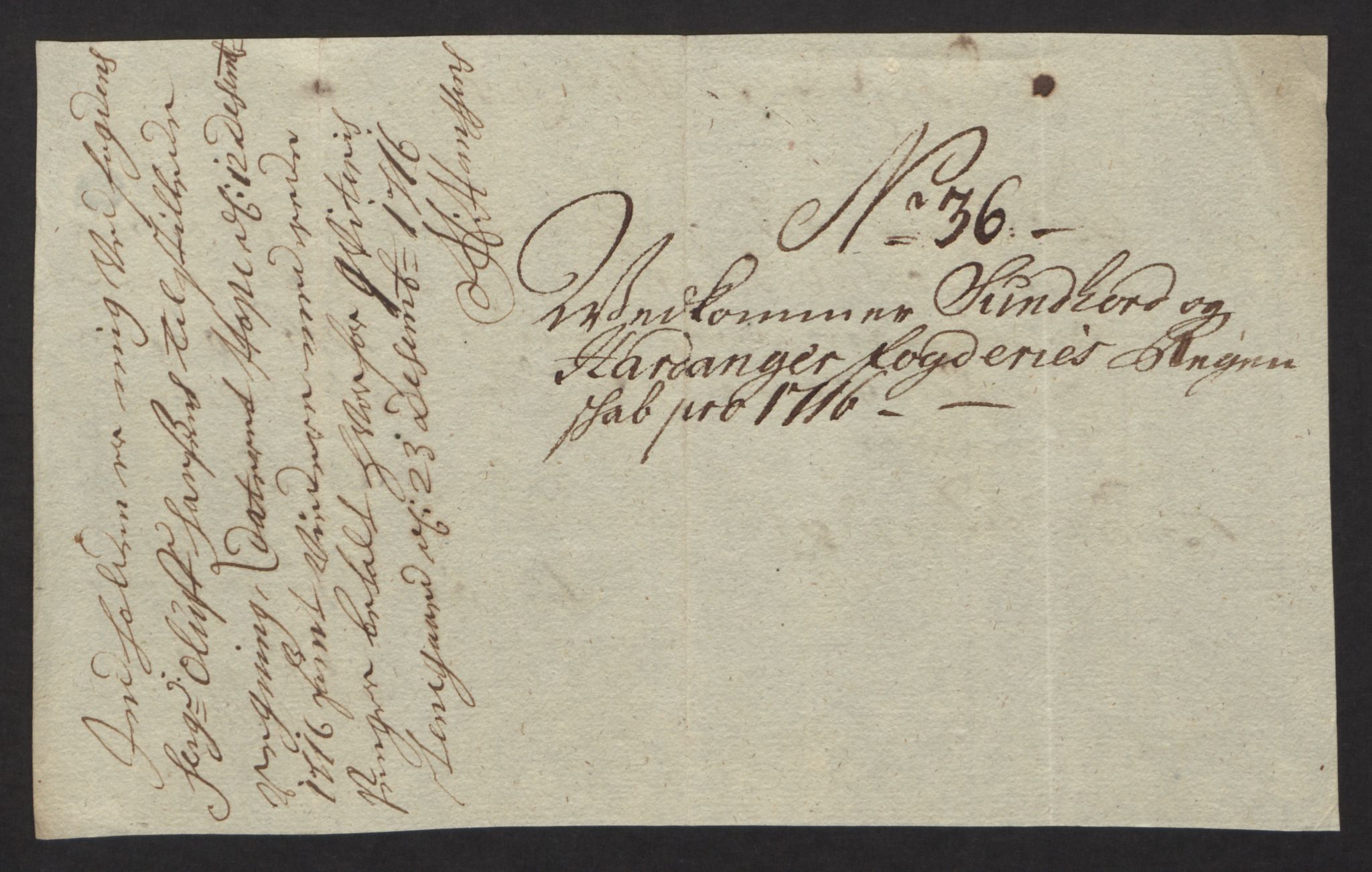 Rentekammeret inntil 1814, Reviderte regnskaper, Fogderegnskap, AV/RA-EA-4092/R48/L2992: Fogderegnskap Sunnhordland og Hardanger, 1716, p. 163