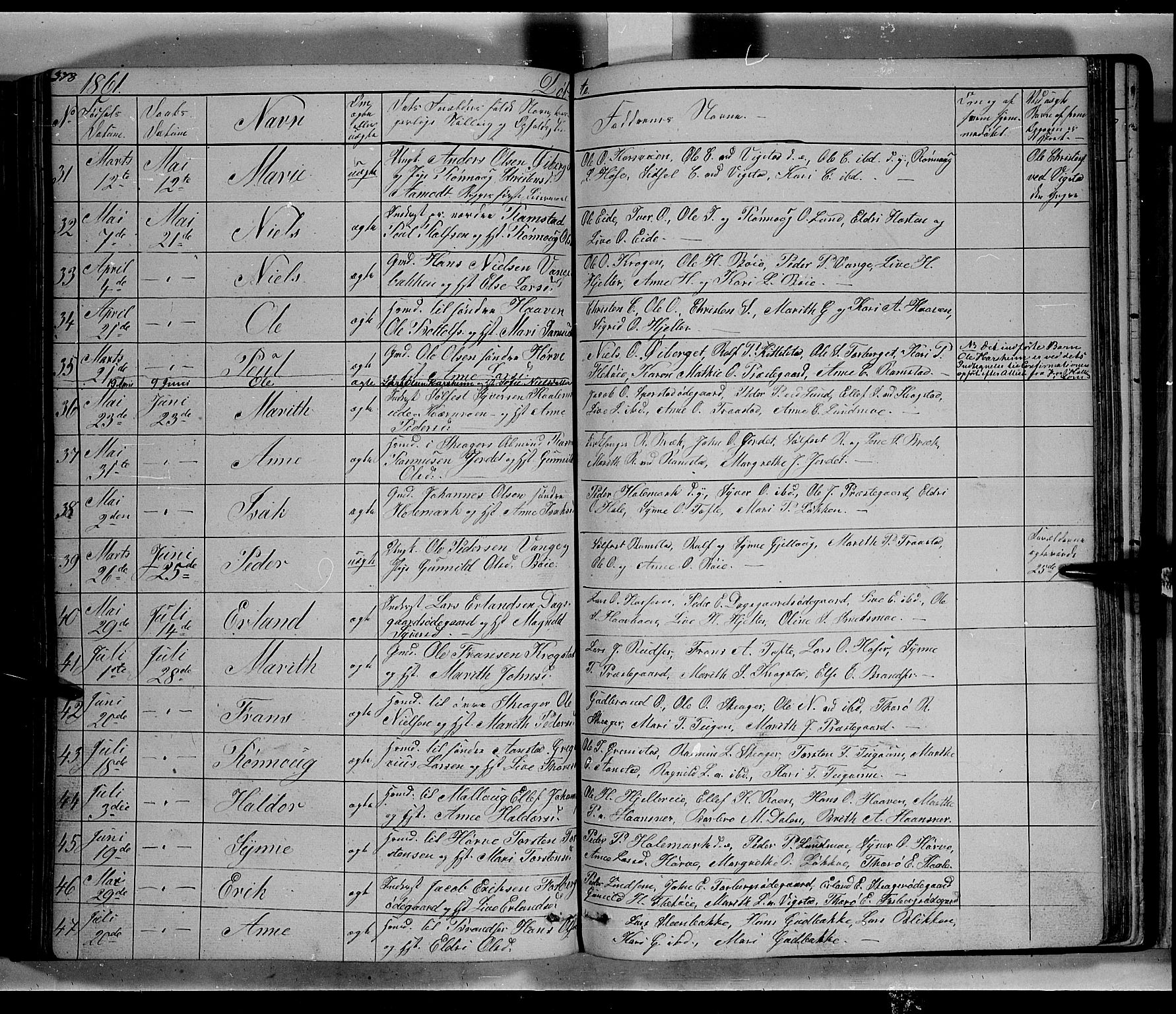 Lom prestekontor, AV/SAH-PREST-070/L/L0004: Parish register (copy) no. 4, 1845-1864, p. 378-379