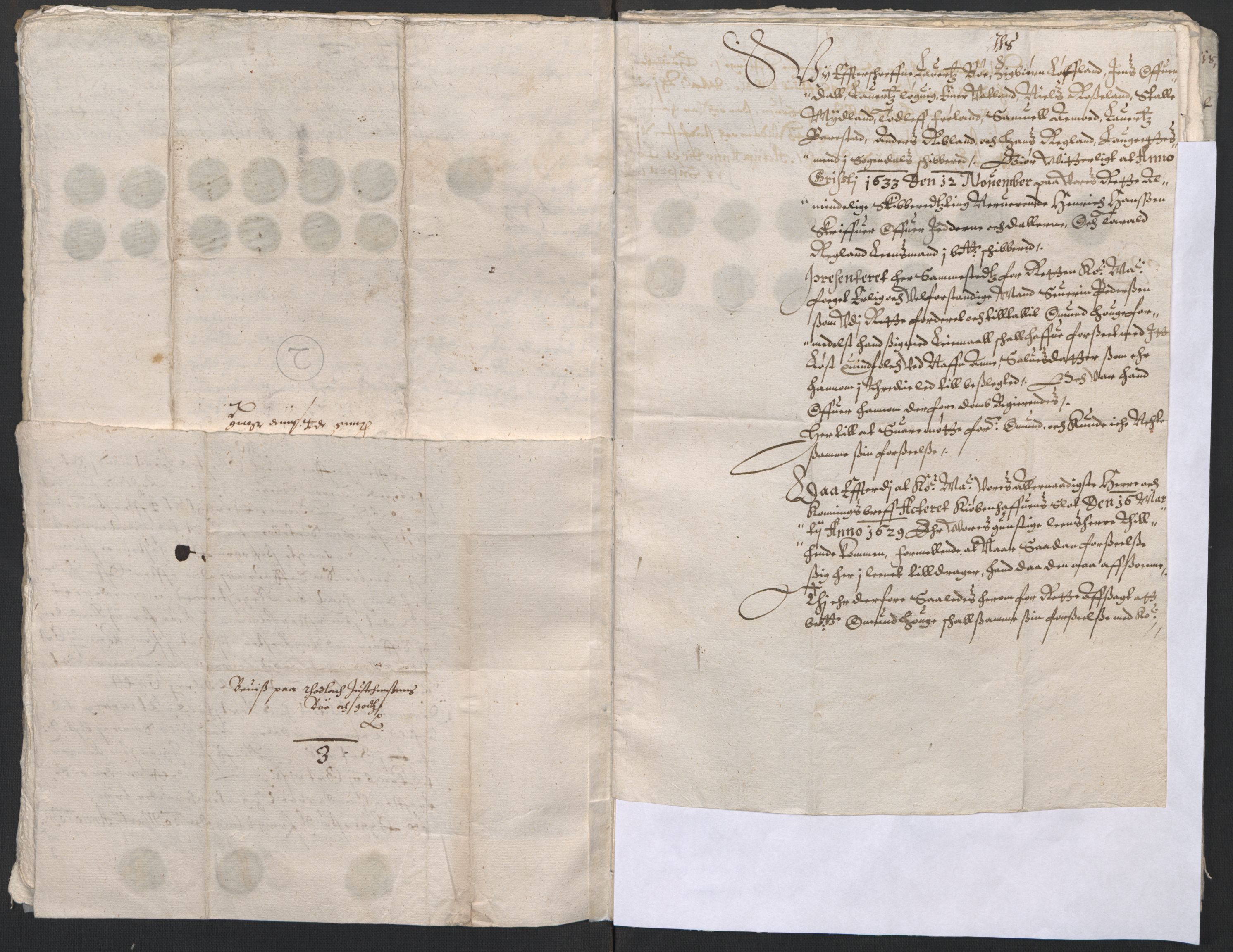 Rentekammeret inntil 1814, Reviderte regnskaper, Lensregnskaper, AV/RA-EA-5023/R/Rb/Rbs/L0017: Stavanger len, 1632-1634