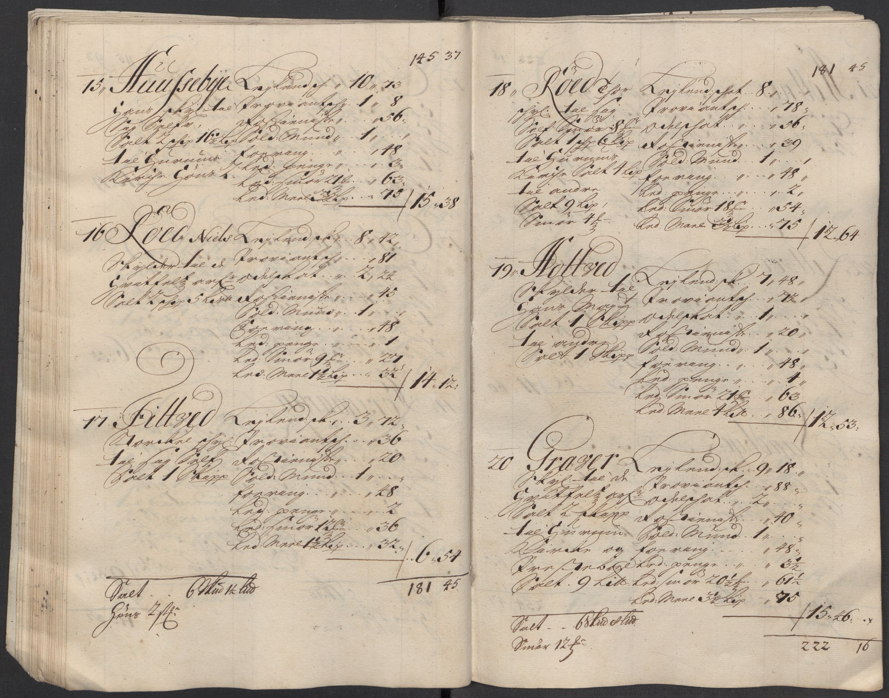 Rentekammeret inntil 1814, Reviderte regnskaper, Fogderegnskap, AV/RA-EA-4092/R31/L1707: Fogderegnskap Hurum, Røyken, Eiker, Lier og Buskerud, 1712, p. 45