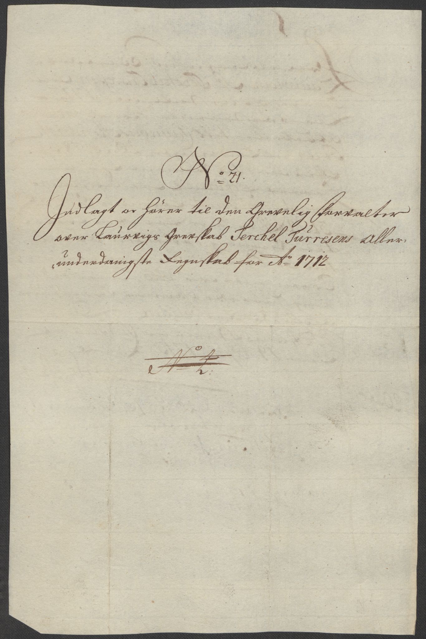 Rentekammeret inntil 1814, Reviderte regnskaper, Fogderegnskap, AV/RA-EA-4092/R33/L1984: Fogderegnskap Larvik grevskap, 1712, p. 228