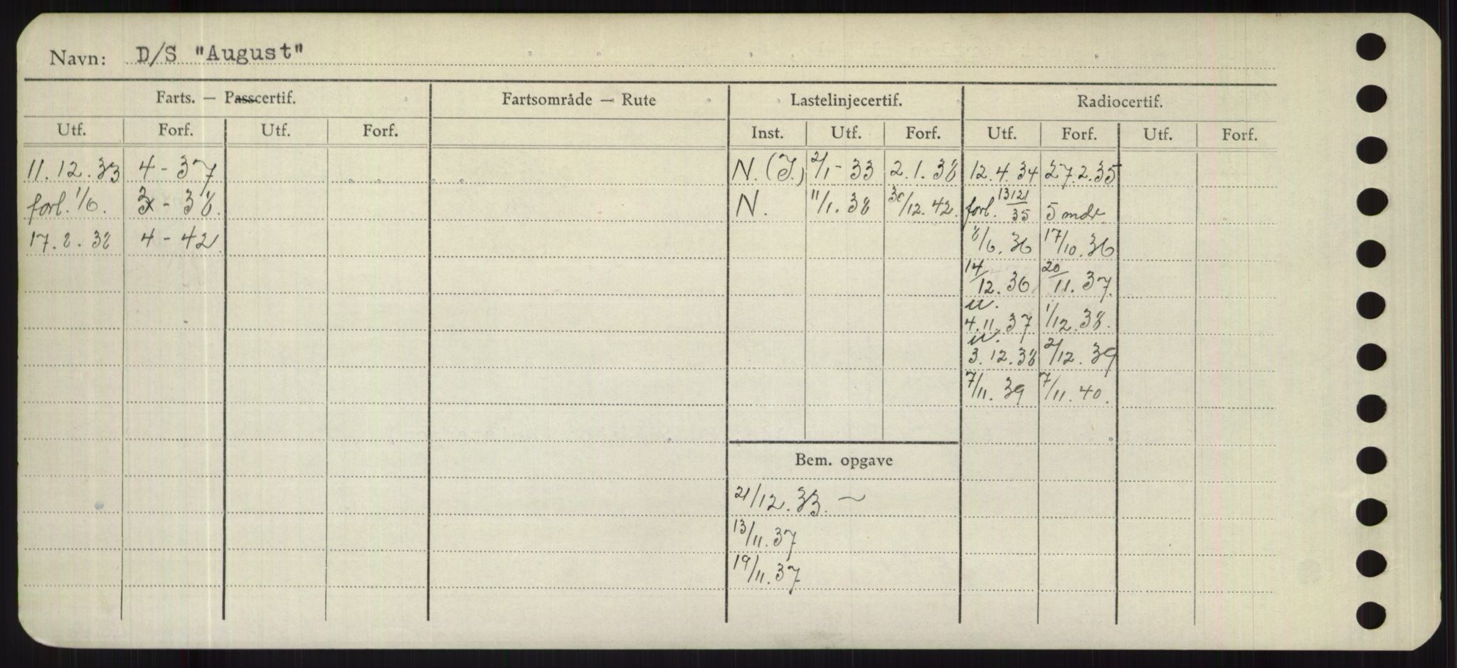 Sjøfartsdirektoratet med forløpere, Skipsmålingen, AV/RA-S-1627/H/Hd/L0002: Fartøy, Apa-Axe, p. 424