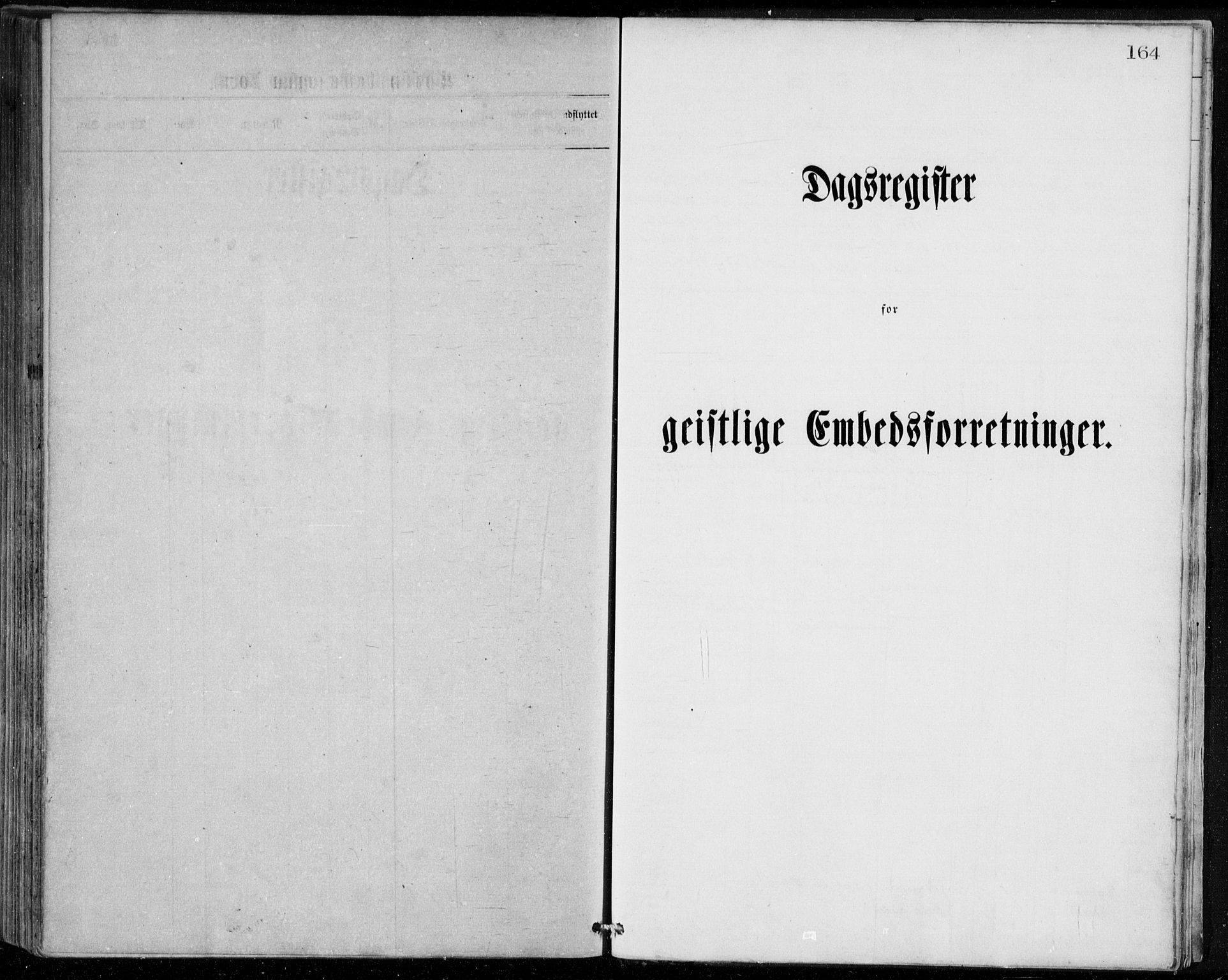 Herdla Sokneprestembete, AV/SAB-A-75701/H/Haa: Parish register (official) no. A 2, 1869-1877, p. 164