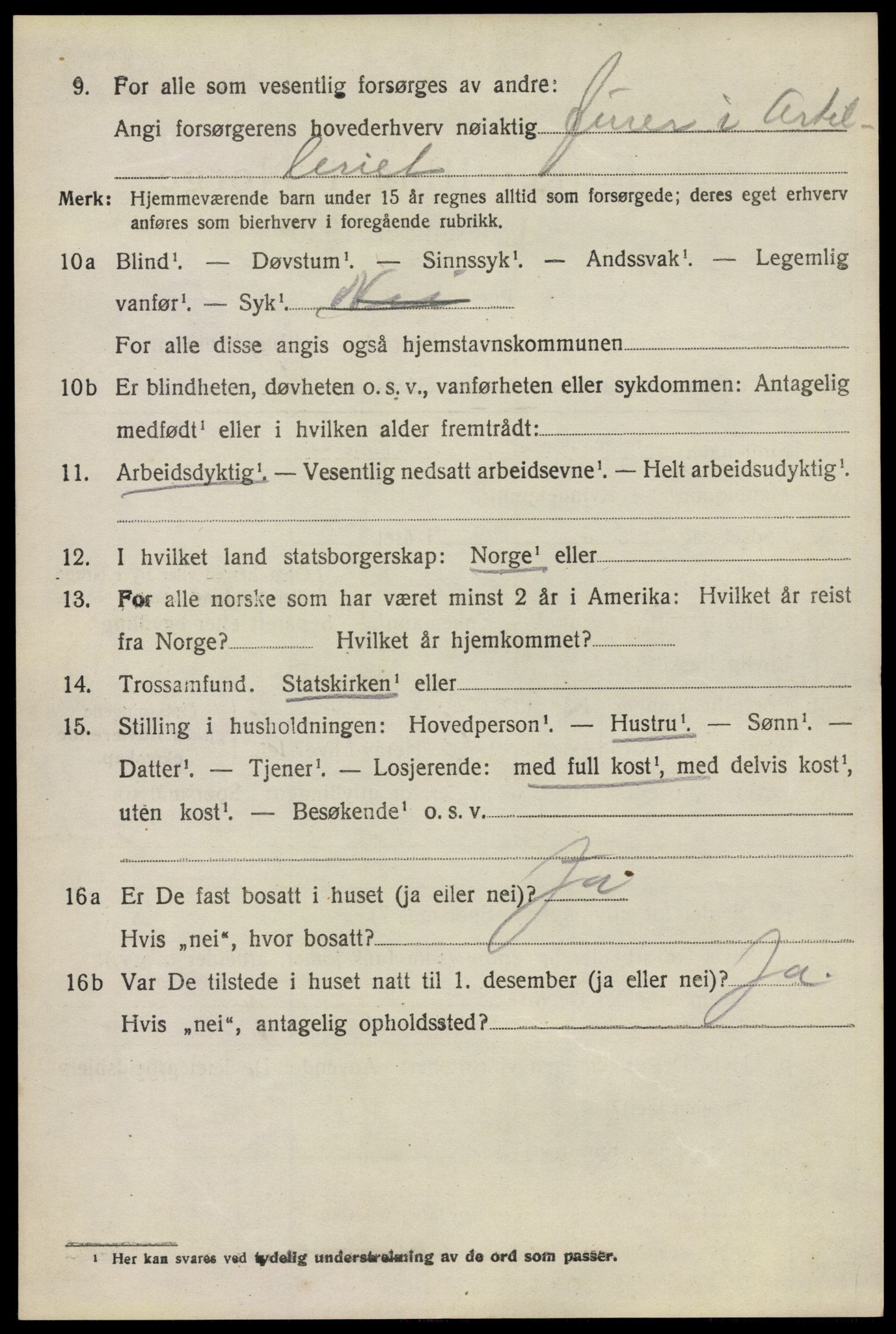 SAO, 1920 census for Rygge, 1920, p. 7598