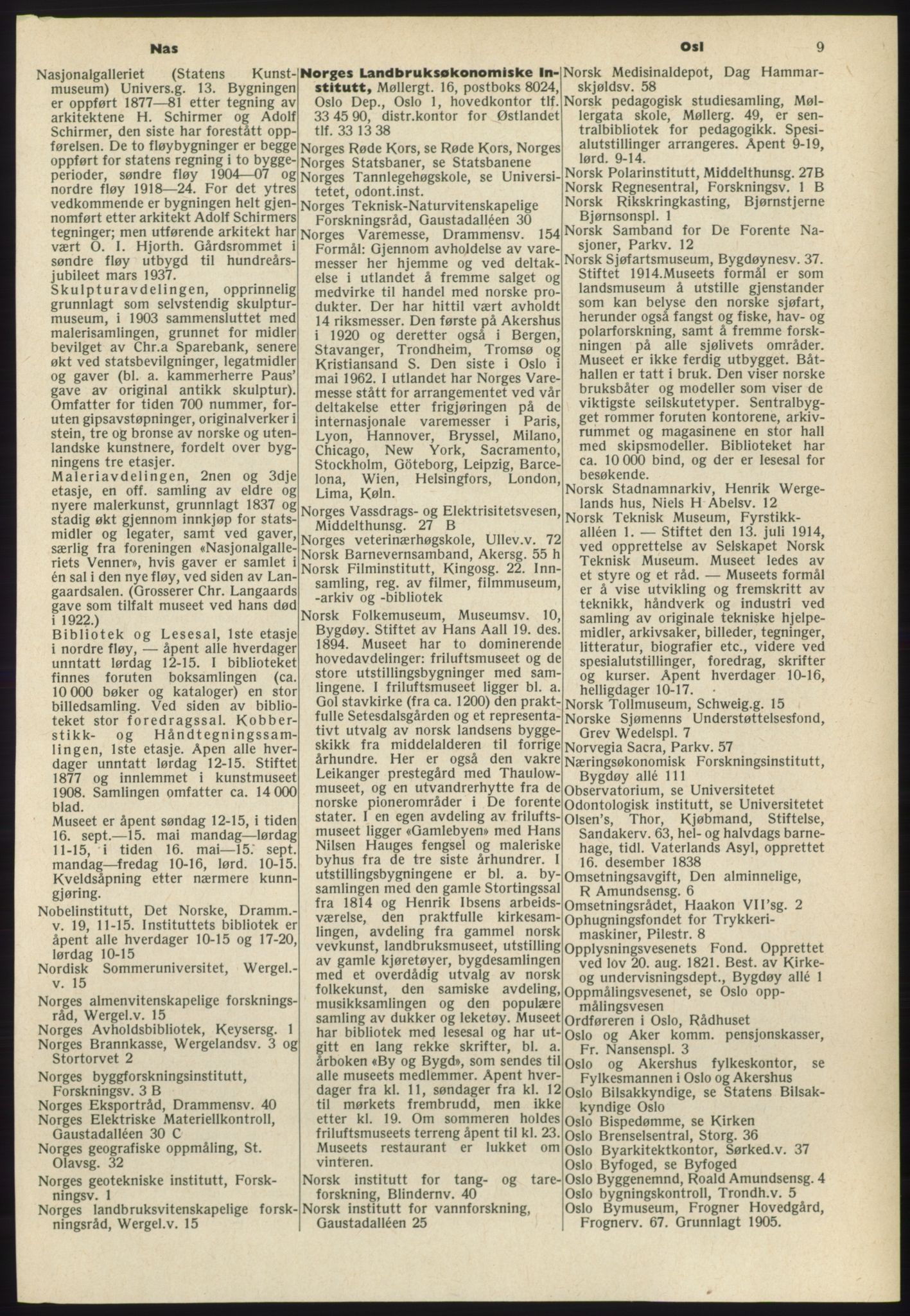 Kristiania/Oslo adressebok, PUBL/-, 1965-1966, p. 9