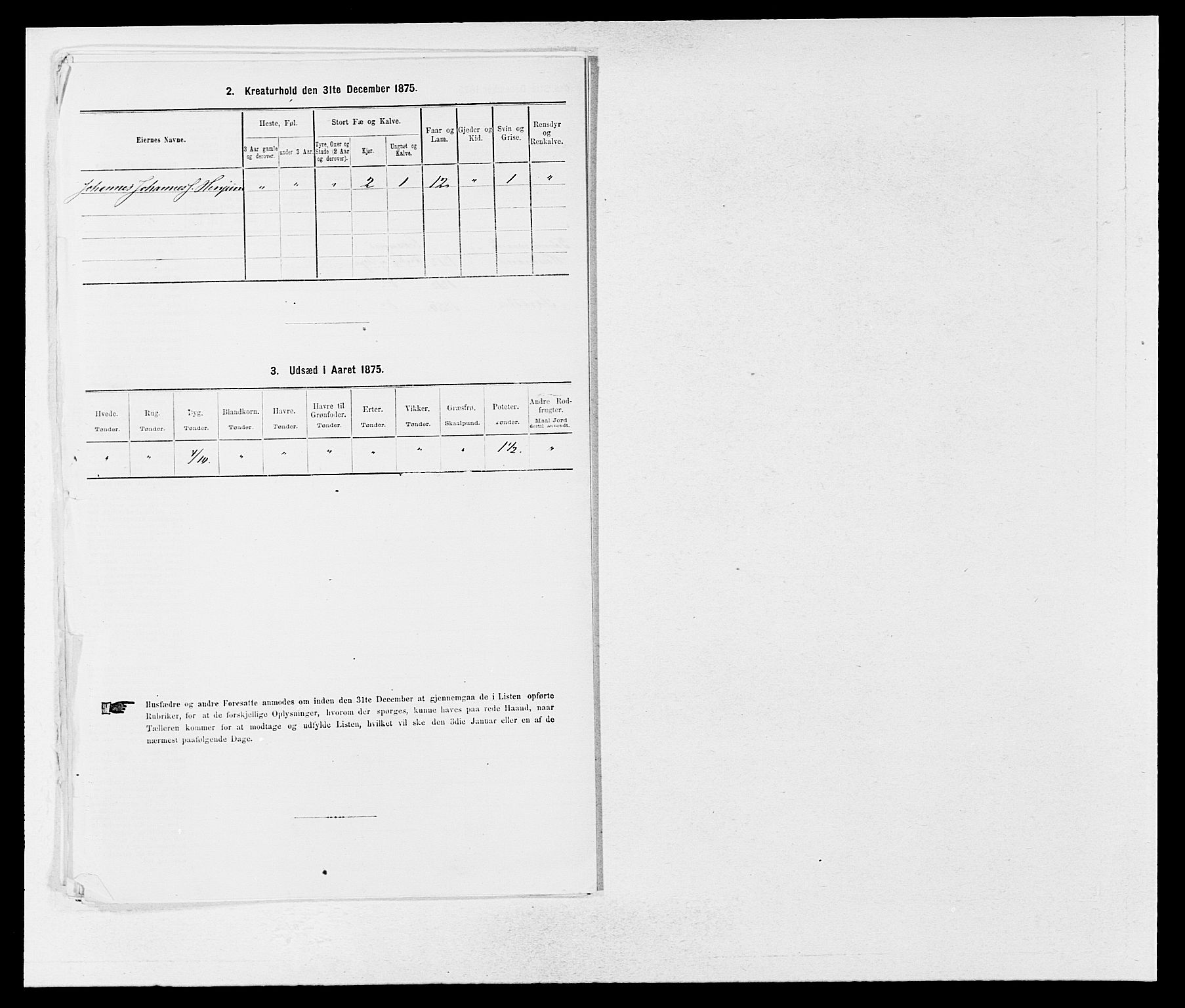 SAB, 1875 census for 1419P Leikanger, 1875, p. 307