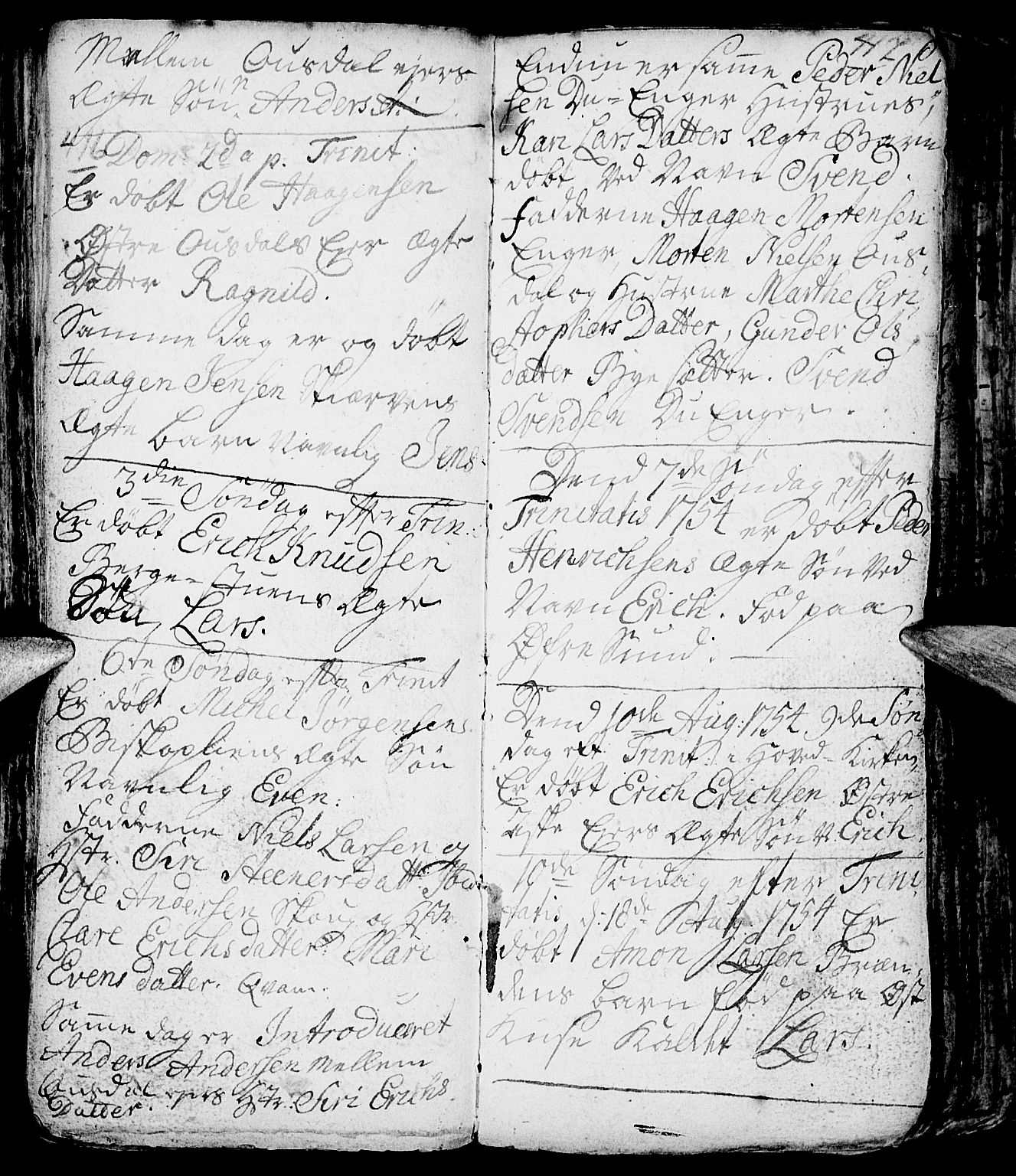 Nes prestekontor, Hedmark, AV/SAH-PREST-020/L/La/L0001: Parish register (copy) no. 1, 1663-1784, p. 416-417