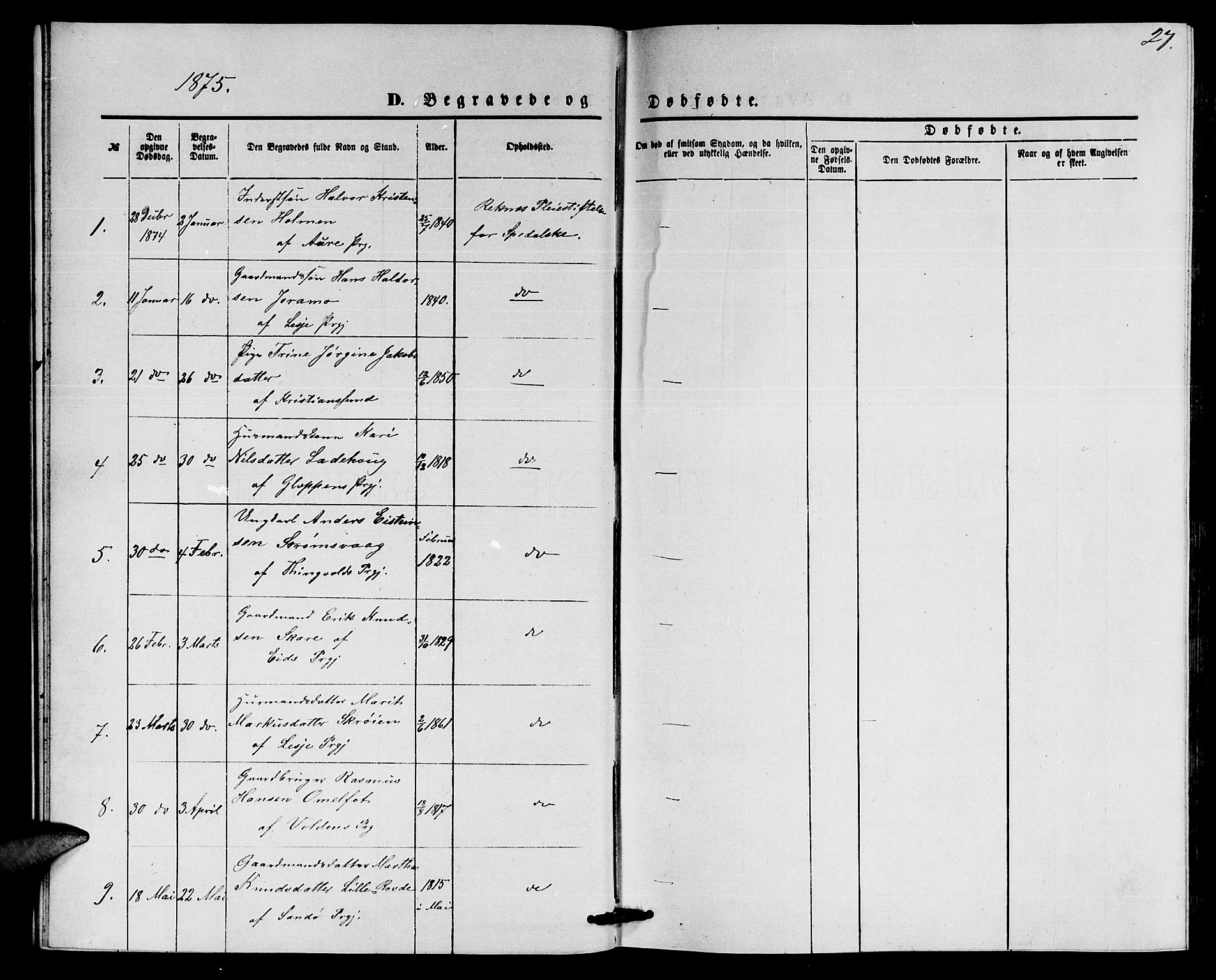 Ministerialprotokoller, klokkerbøker og fødselsregistre - Møre og Romsdal, SAT/A-1454/559/L0715: Parish register (copy) no. 559C01, 1869-1886, p. 27