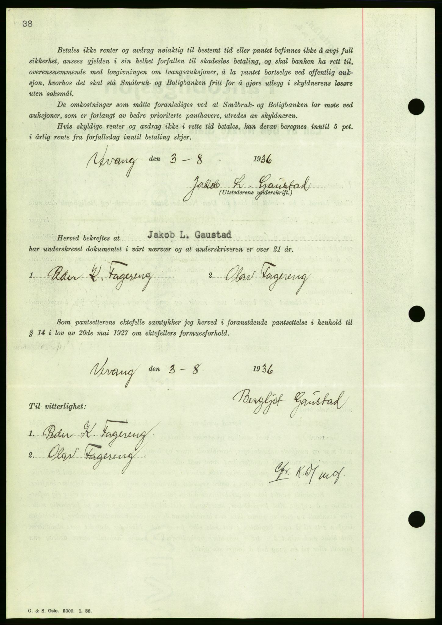 Nordmøre sorenskriveri, AV/SAT-A-4132/1/2/2Ca/L0090: Mortgage book no. B80, 1936-1937, Diary no: : 2067/1936