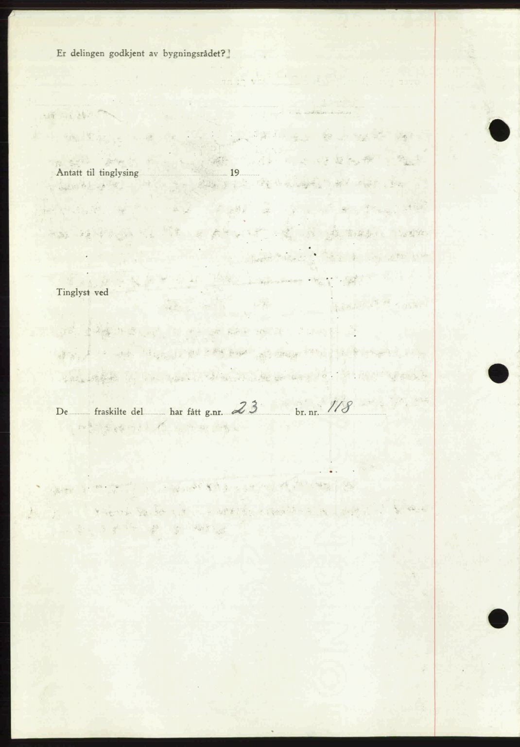 Romsdal sorenskriveri, AV/SAT-A-4149/1/2/2C: Mortgage book no. A22, 1947-1947, Diary no: : 466/1947