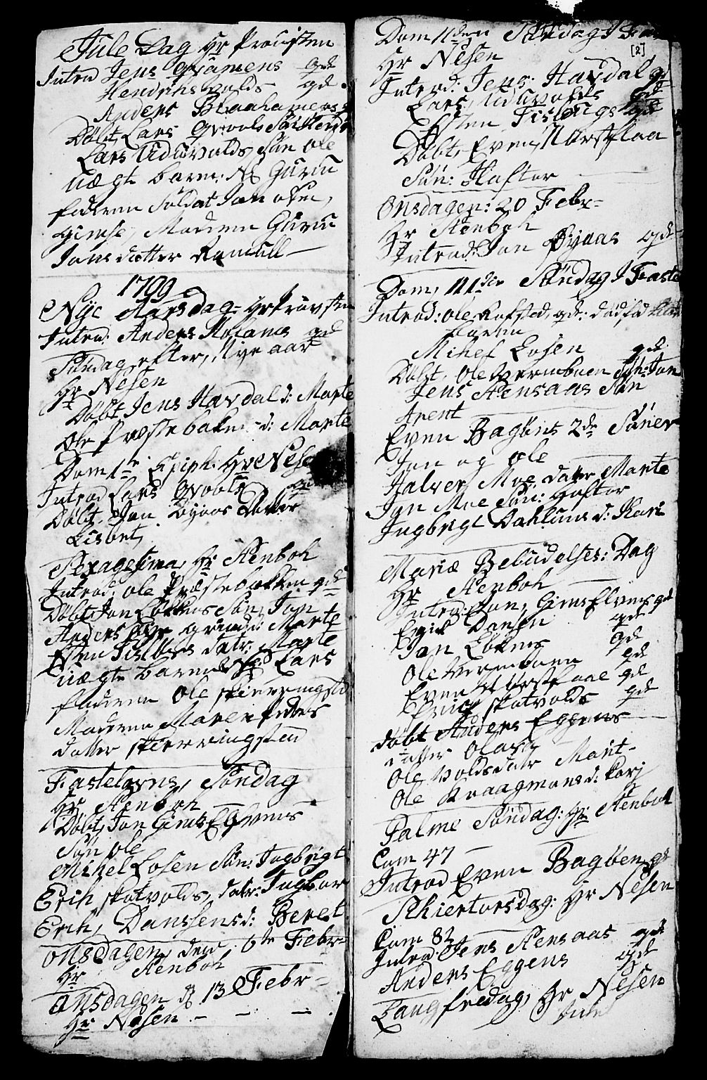 Ministerialprotokoller, klokkerbøker og fødselsregistre - Sør-Trøndelag, SAT/A-1456/691/L1091: Parish register (copy) no. 691C02, 1802-1815, p. 2