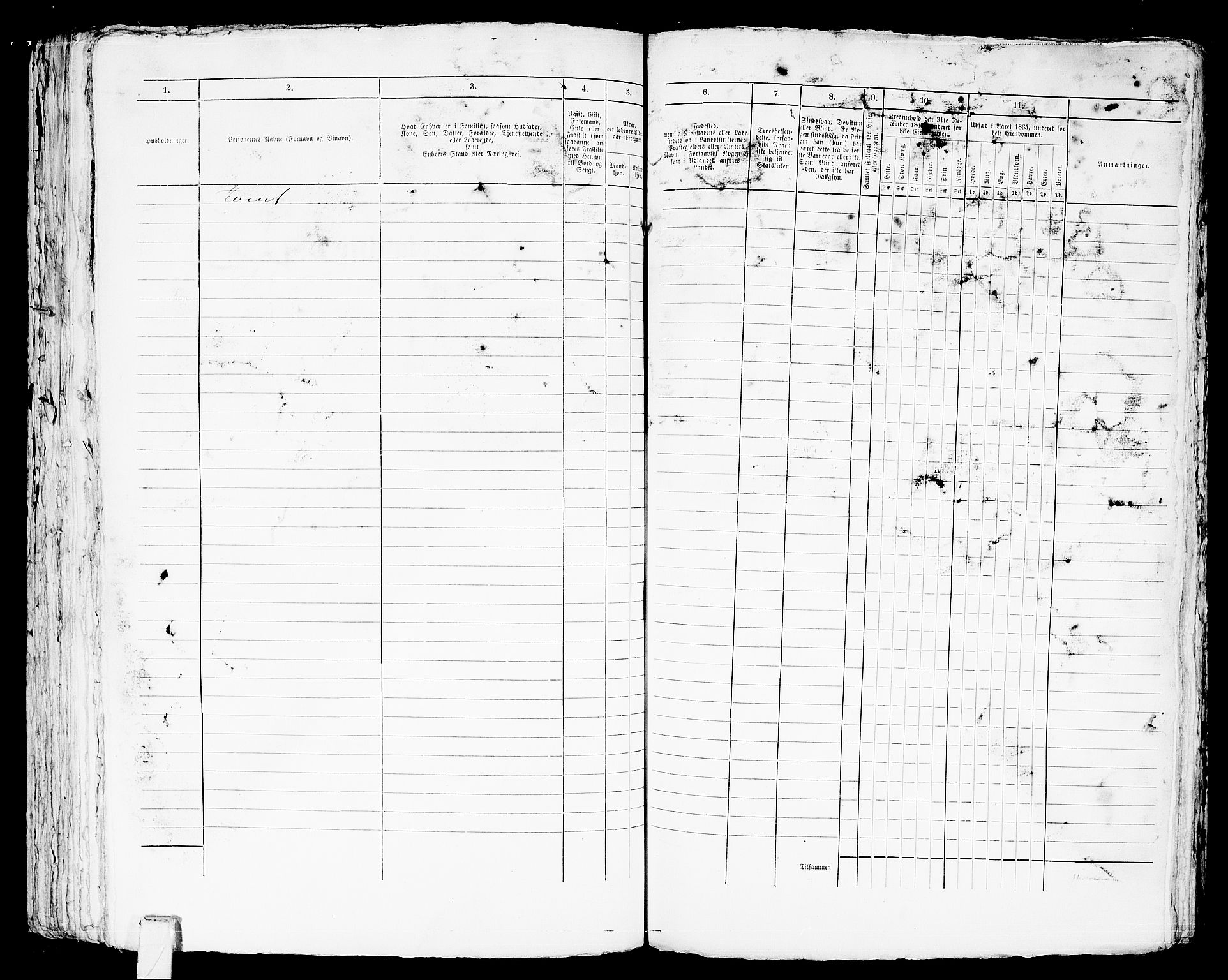 RA, 1865 census for Sandeherred/Sandefjord, 1865, p. 172