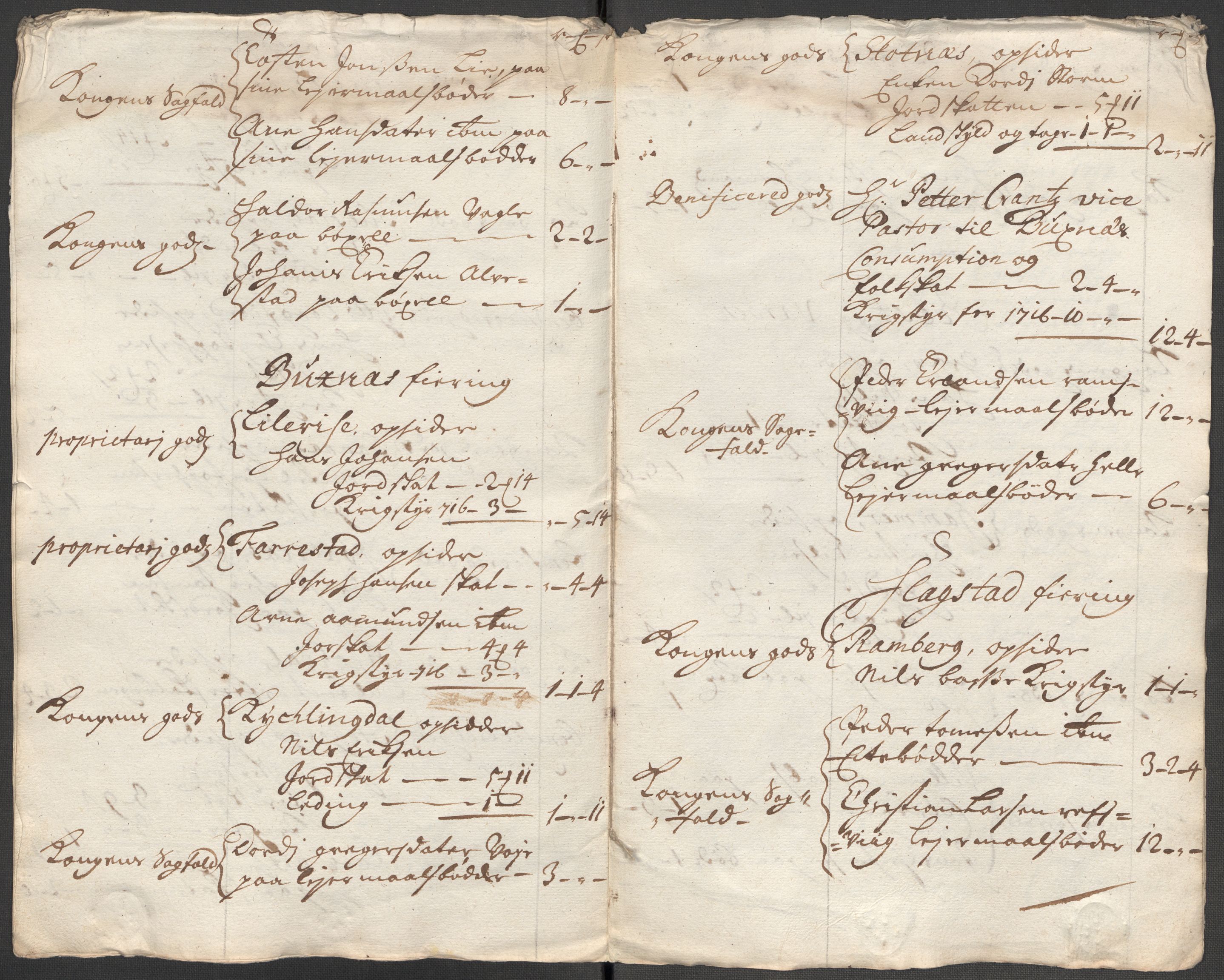 Rentekammeret inntil 1814, Reviderte regnskaper, Fogderegnskap, AV/RA-EA-4092/R67/L4683: Fogderegnskap Vesterålen, Andenes og Lofoten, 1717, p. 303