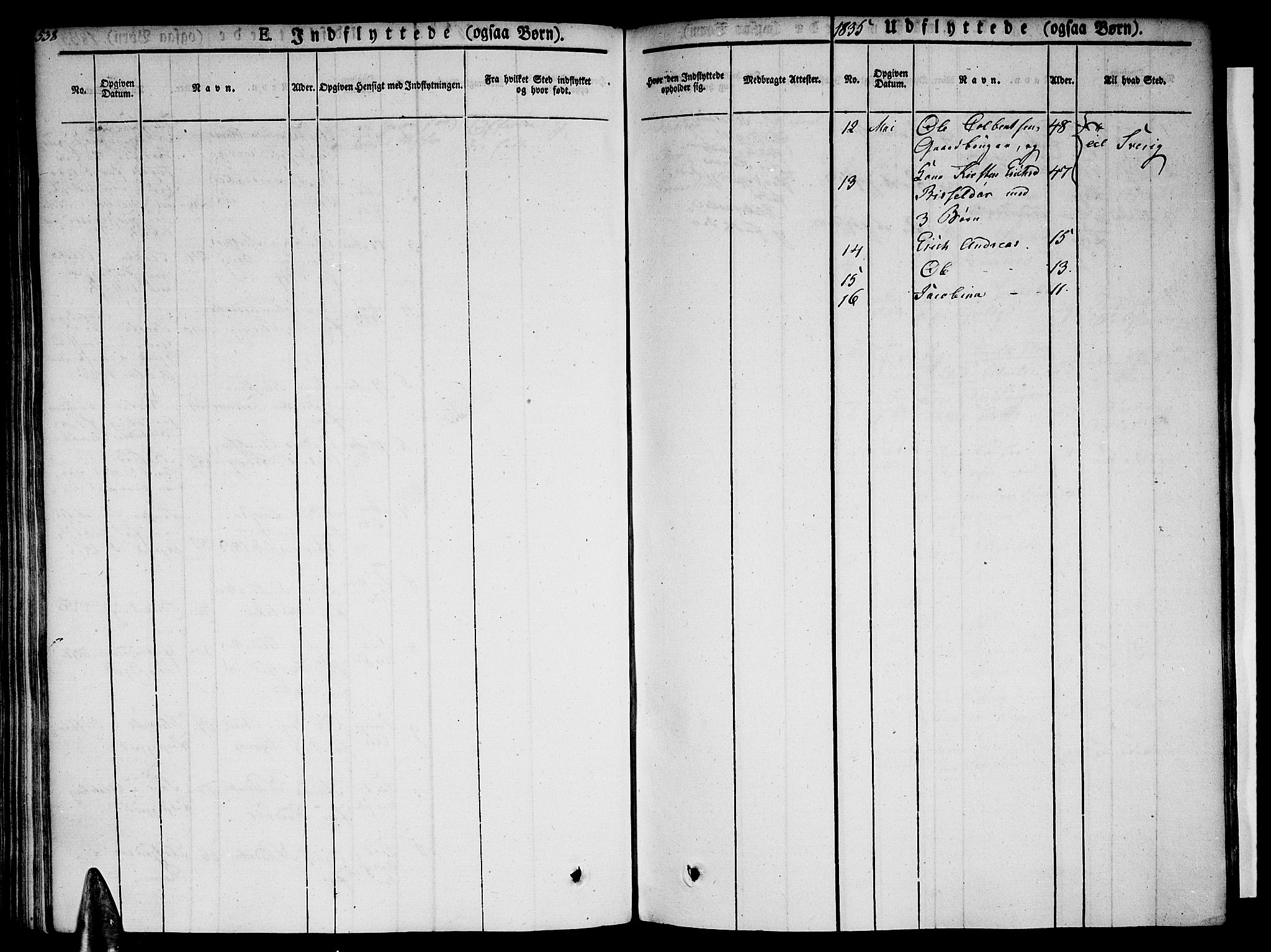 Ministerialprotokoller, klokkerbøker og fødselsregistre - Nordland, AV/SAT-A-1459/820/L0290: Parish register (official) no. 820A11, 1826-1845, p. 538