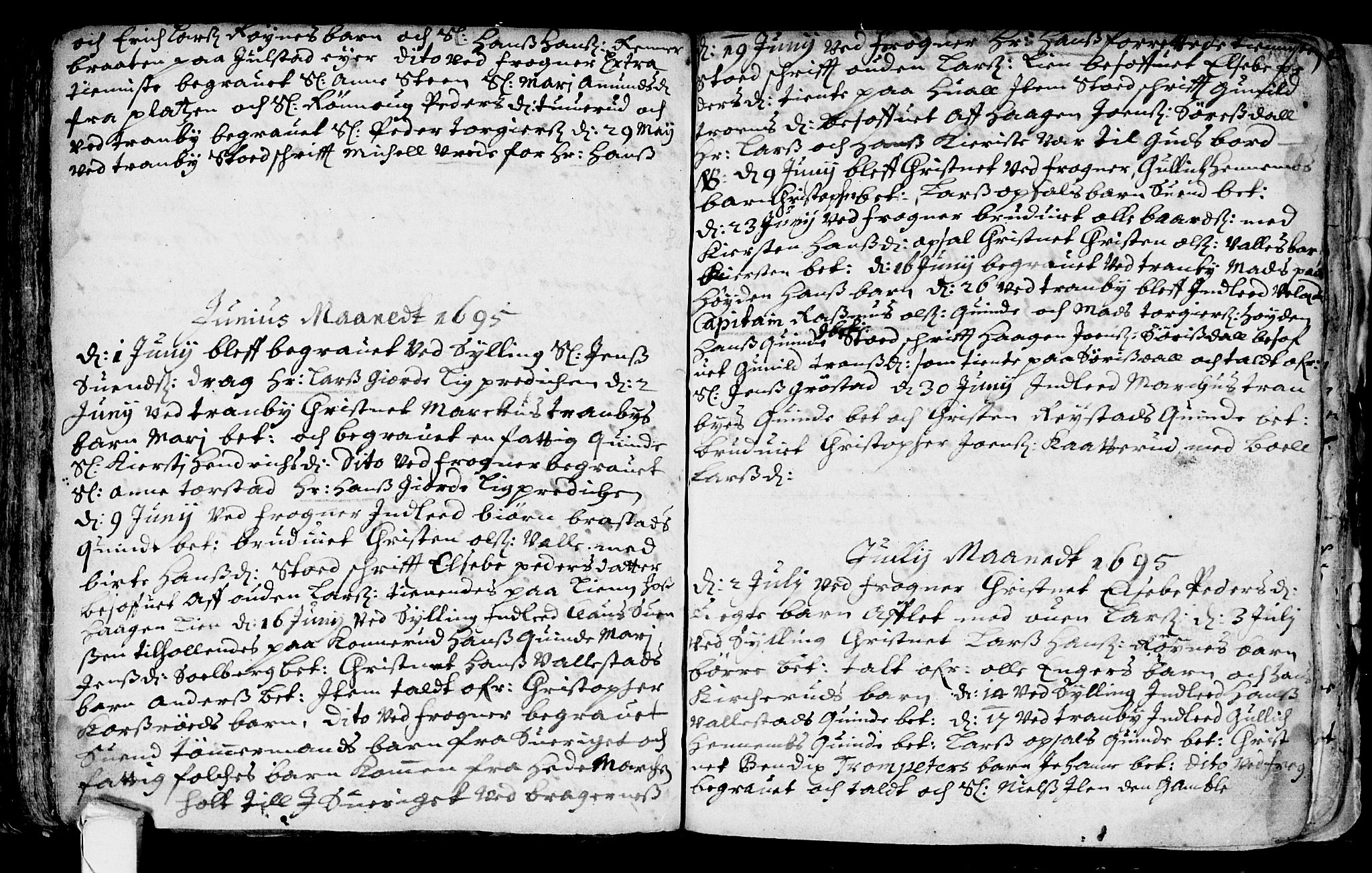 Lier kirkebøker, SAKO/A-230/F/Fa/L0001: Parish register (official) no. I 1, 1672-1701, p. 144