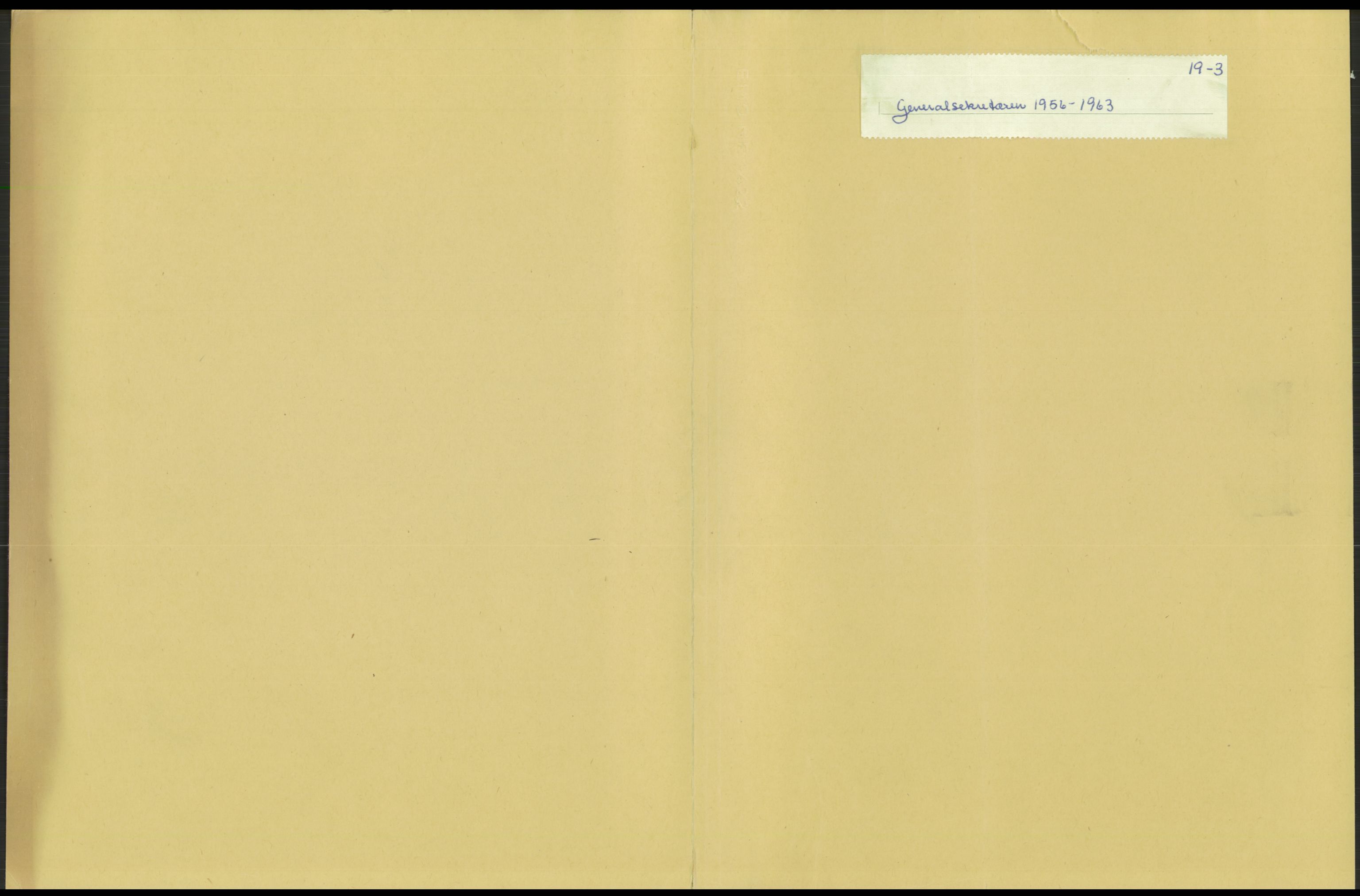 Høyres Hovedorganisasjon, AV/RA-PA-0583/1/D/Dd/L0129: 19 Generalsekretæren, 1953-1964, p. 207