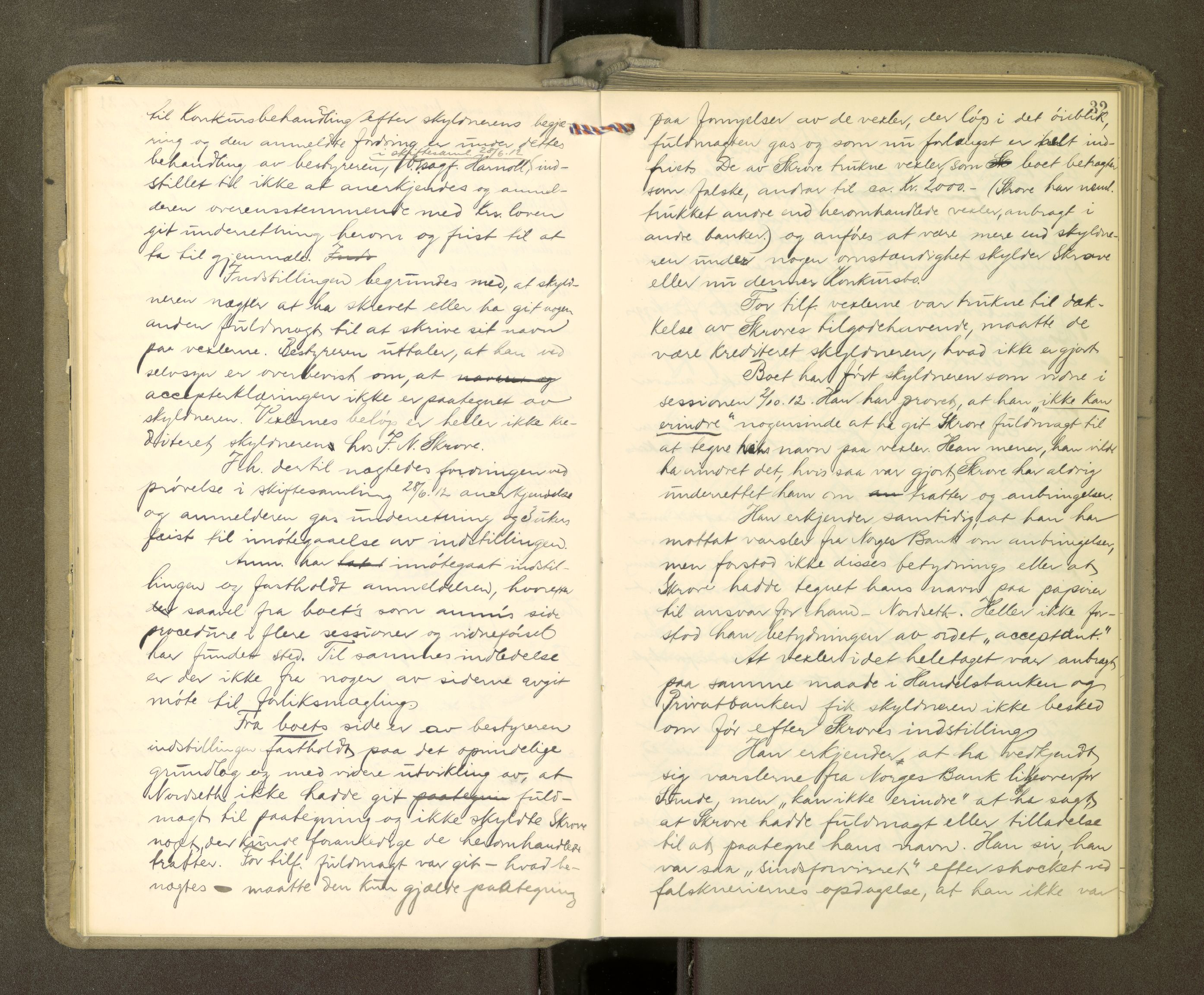 Stjør- og Verdal sorenskriveri, AV/SAT-A-4167/1/3/3B/L0012: Skifteforhandlingsprotokoll, 1912-1919, p. 32