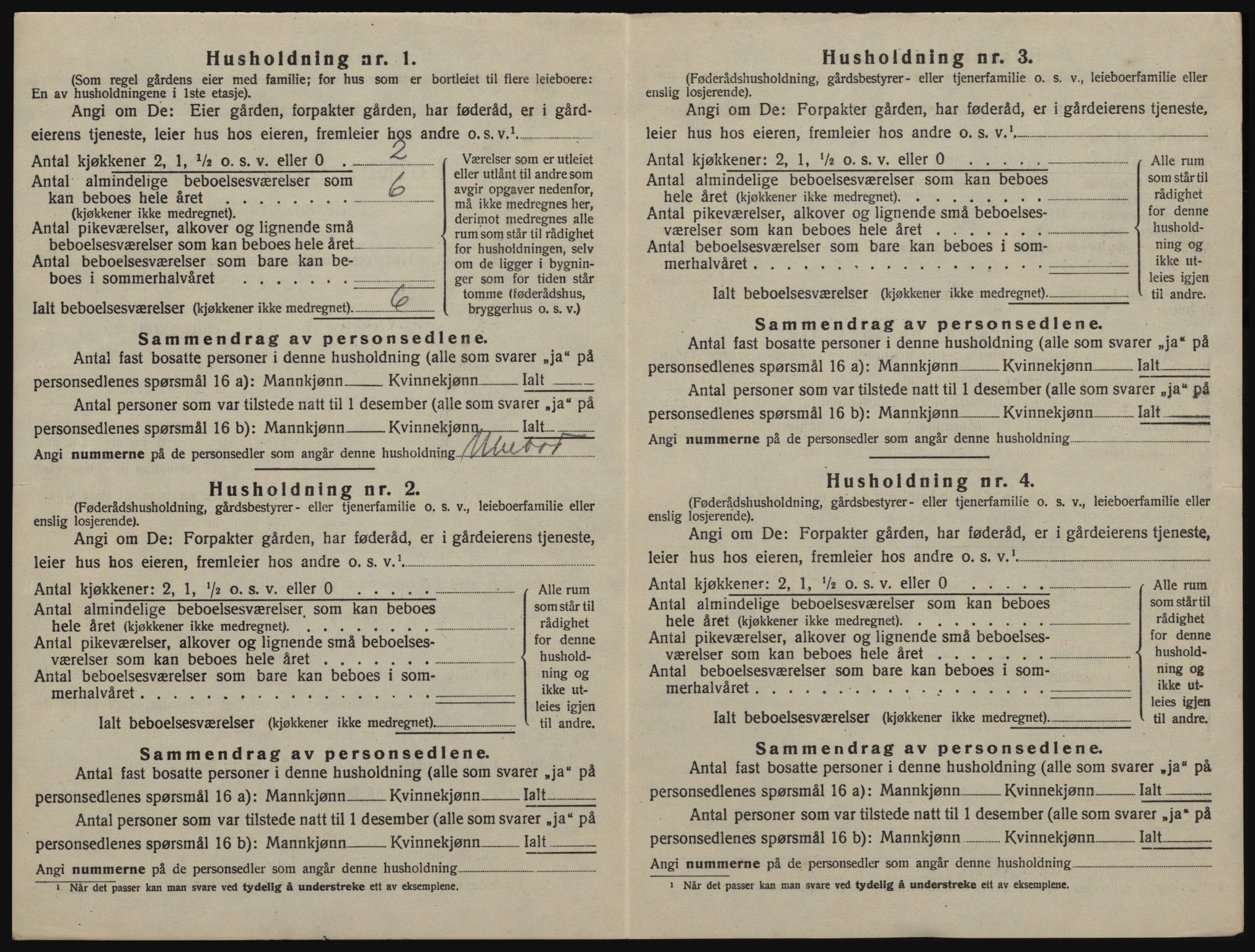 SAO, 1920 census for Asker, 1920, p. 2291