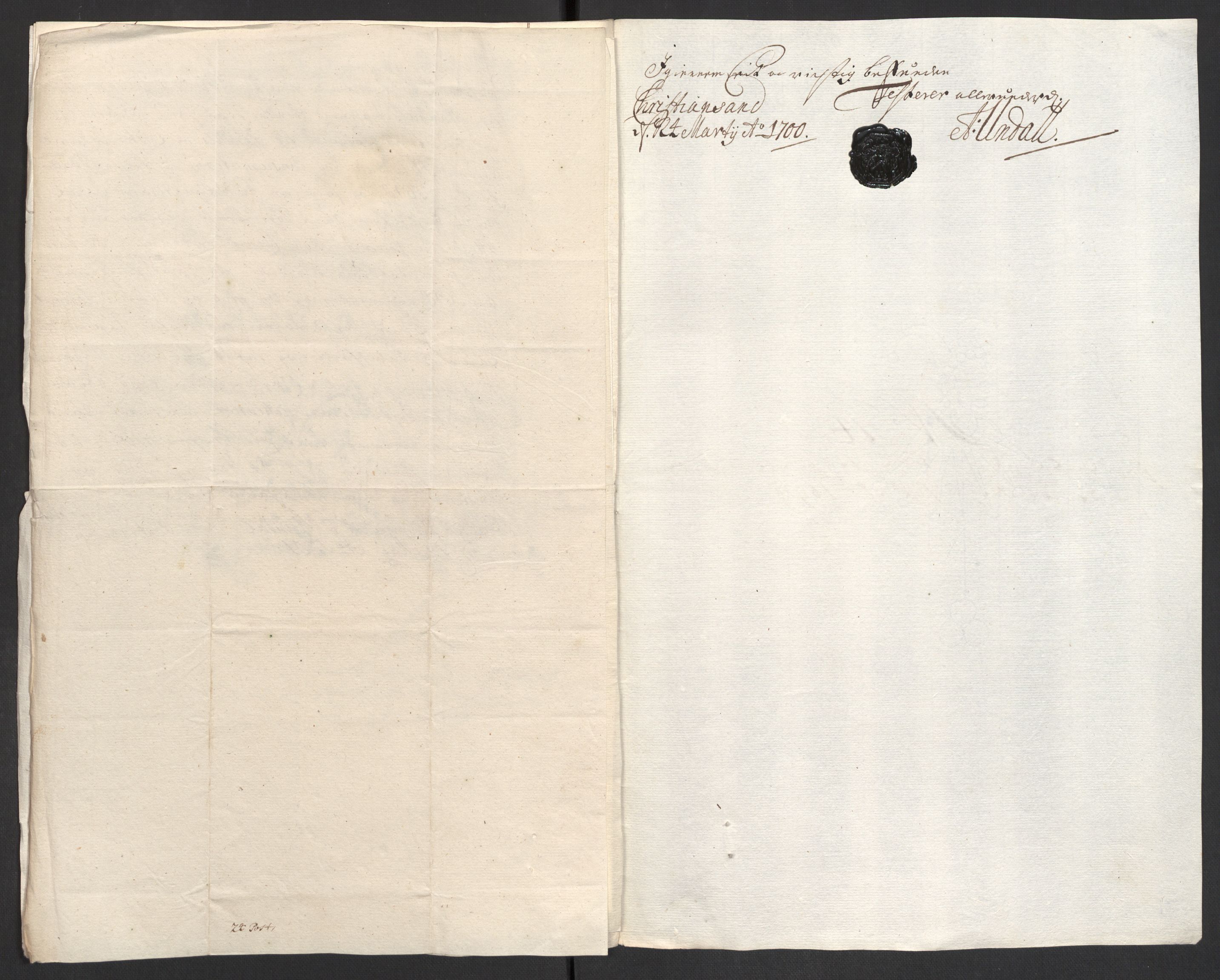 Rentekammeret inntil 1814, Reviderte regnskaper, Fogderegnskap, RA/EA-4092/R43/L2547: Fogderegnskap Lista og Mandal, 1698-1699, p. 241