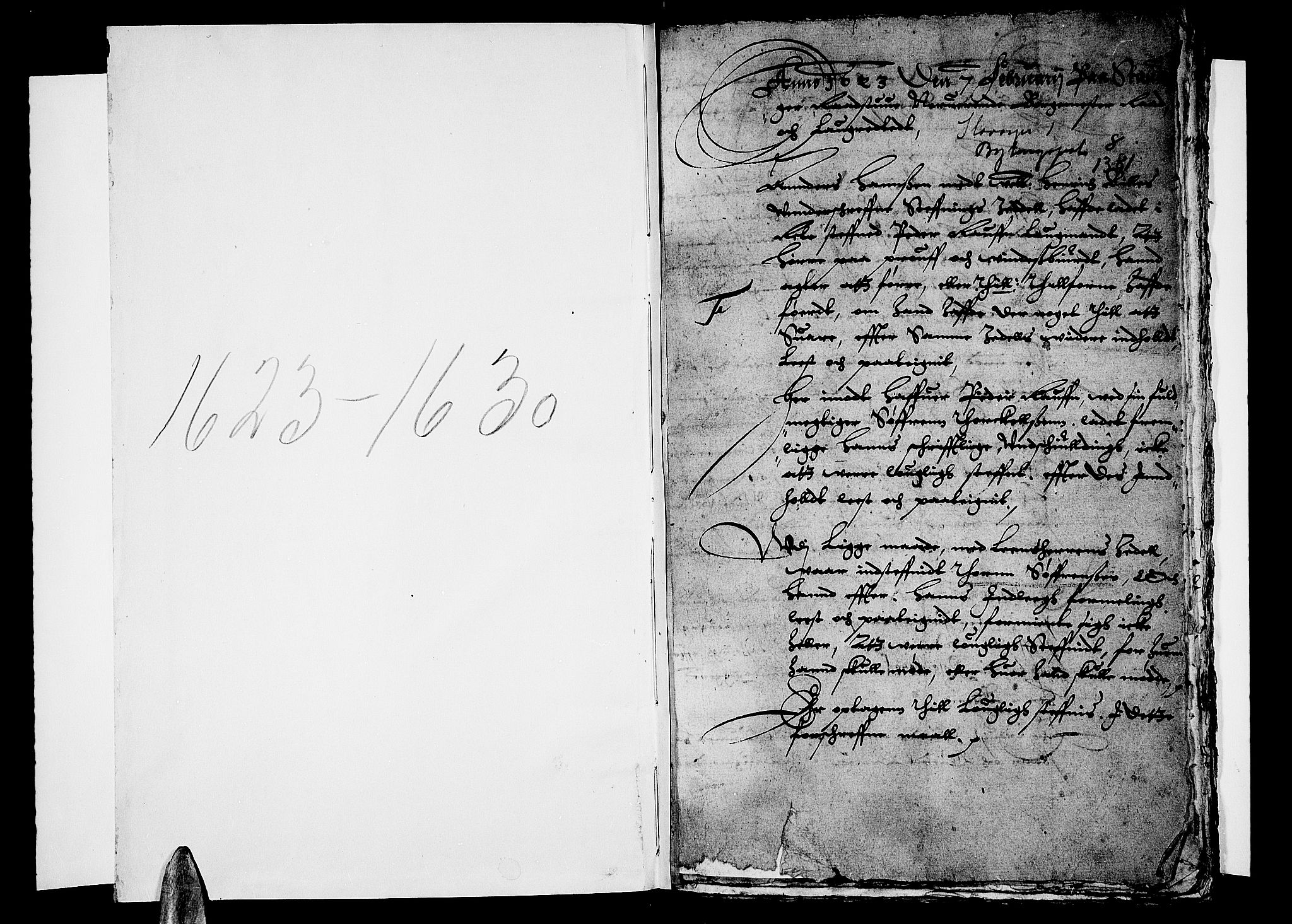 Stavanger byfogd, AV/SAST-A-101408/001/3/30/30BA/L0008: Byting- og rådsturettprotokoll, 1623-1630