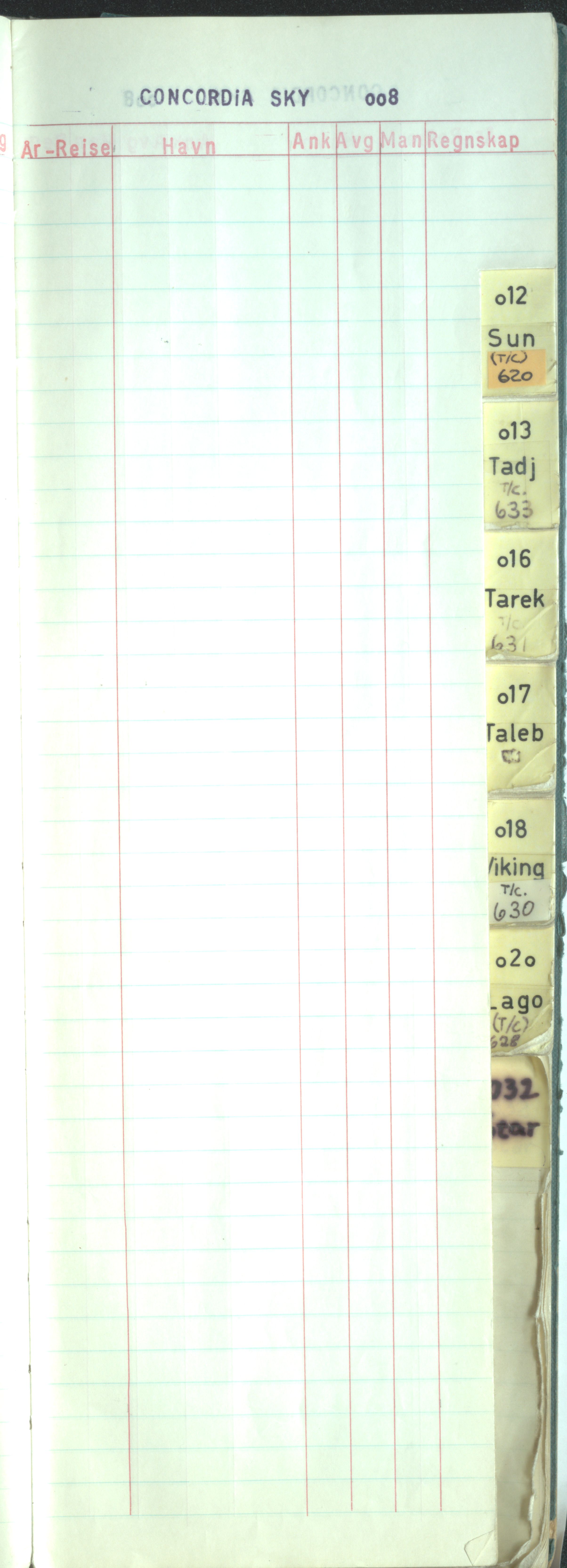 Christian Haaland, HABI/003/H/Hj, 1973-1979, p. 43