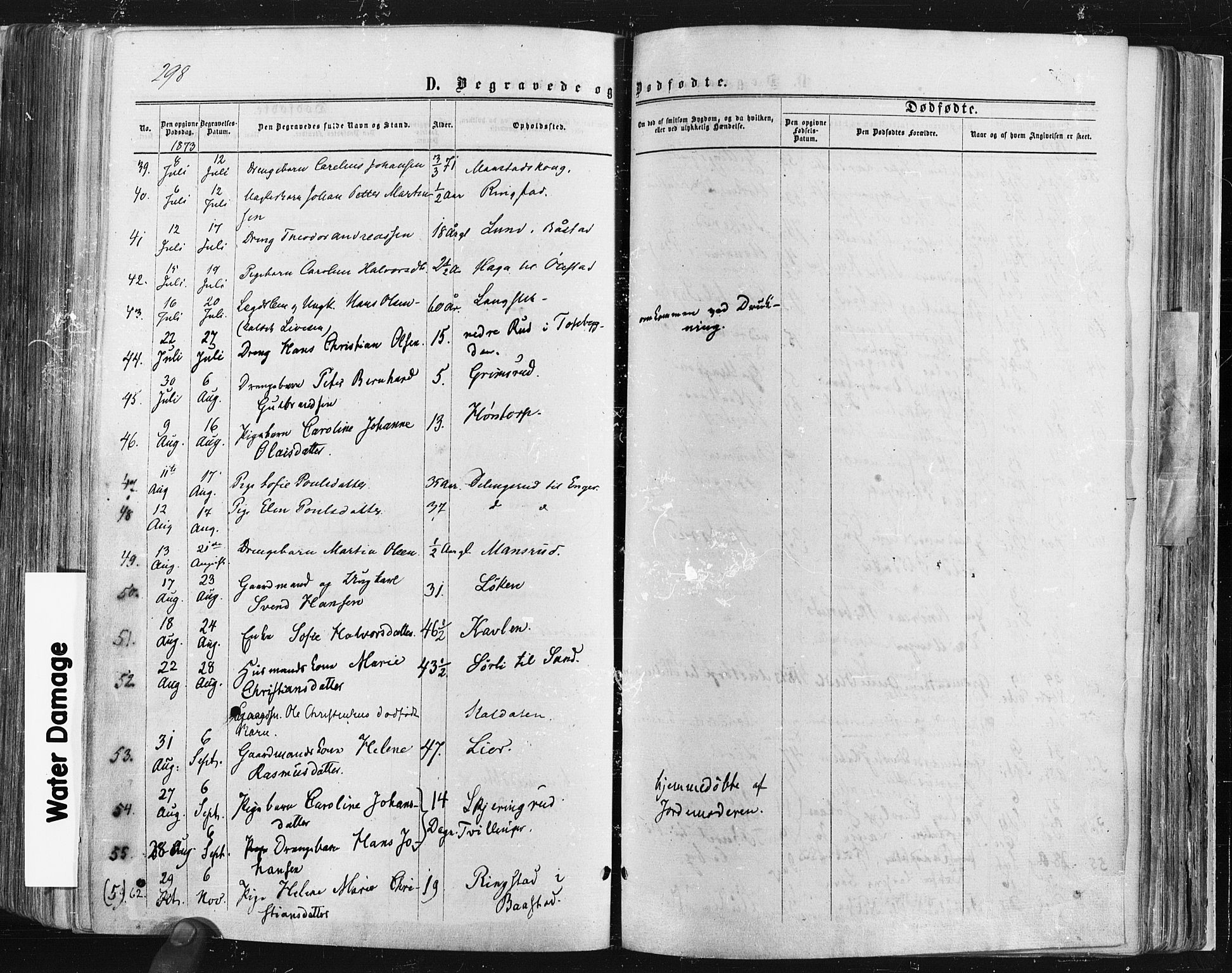 Trøgstad prestekontor Kirkebøker, SAO/A-10925/F/Fa/L0009: Parish register (official) no. I 9, 1865-1877, p. 298