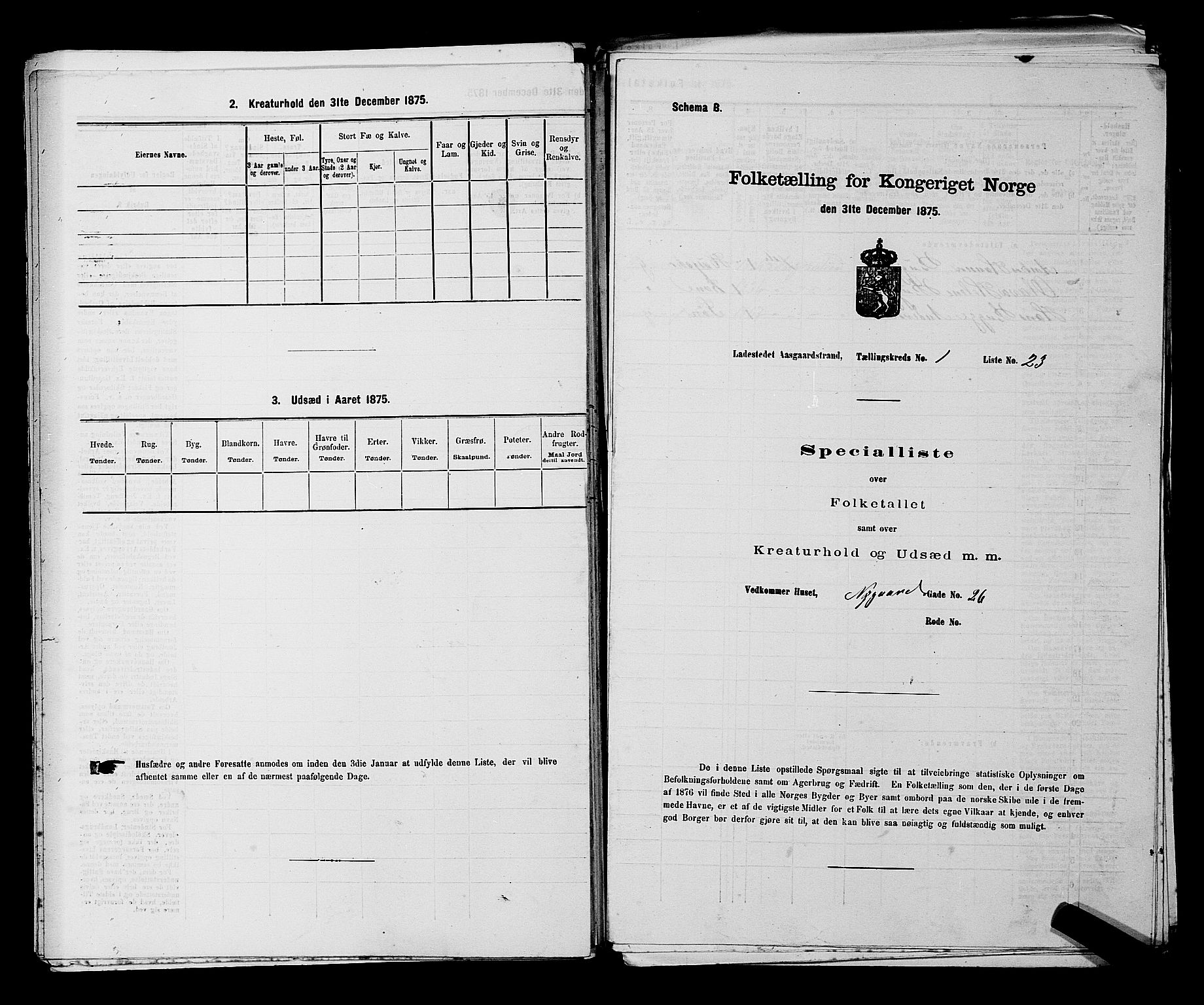 SAKO, 1875 census for 0704B Borre/Åsgårdstrand, 1875, p. 53