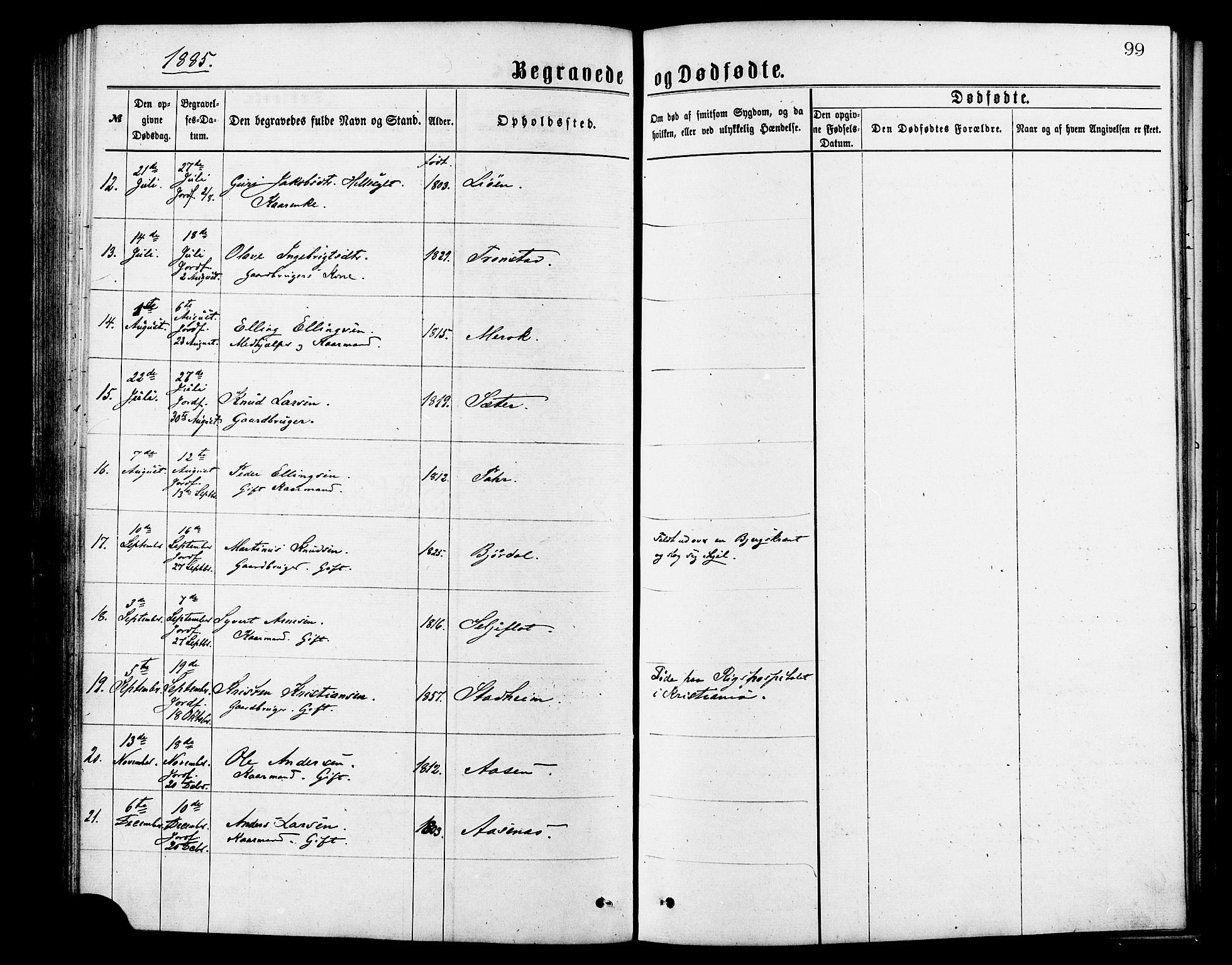 Ministerialprotokoller, klokkerbøker og fødselsregistre - Møre og Romsdal, AV/SAT-A-1454/517/L0227: Parish register (official) no. 517A07, 1870-1886, p. 99