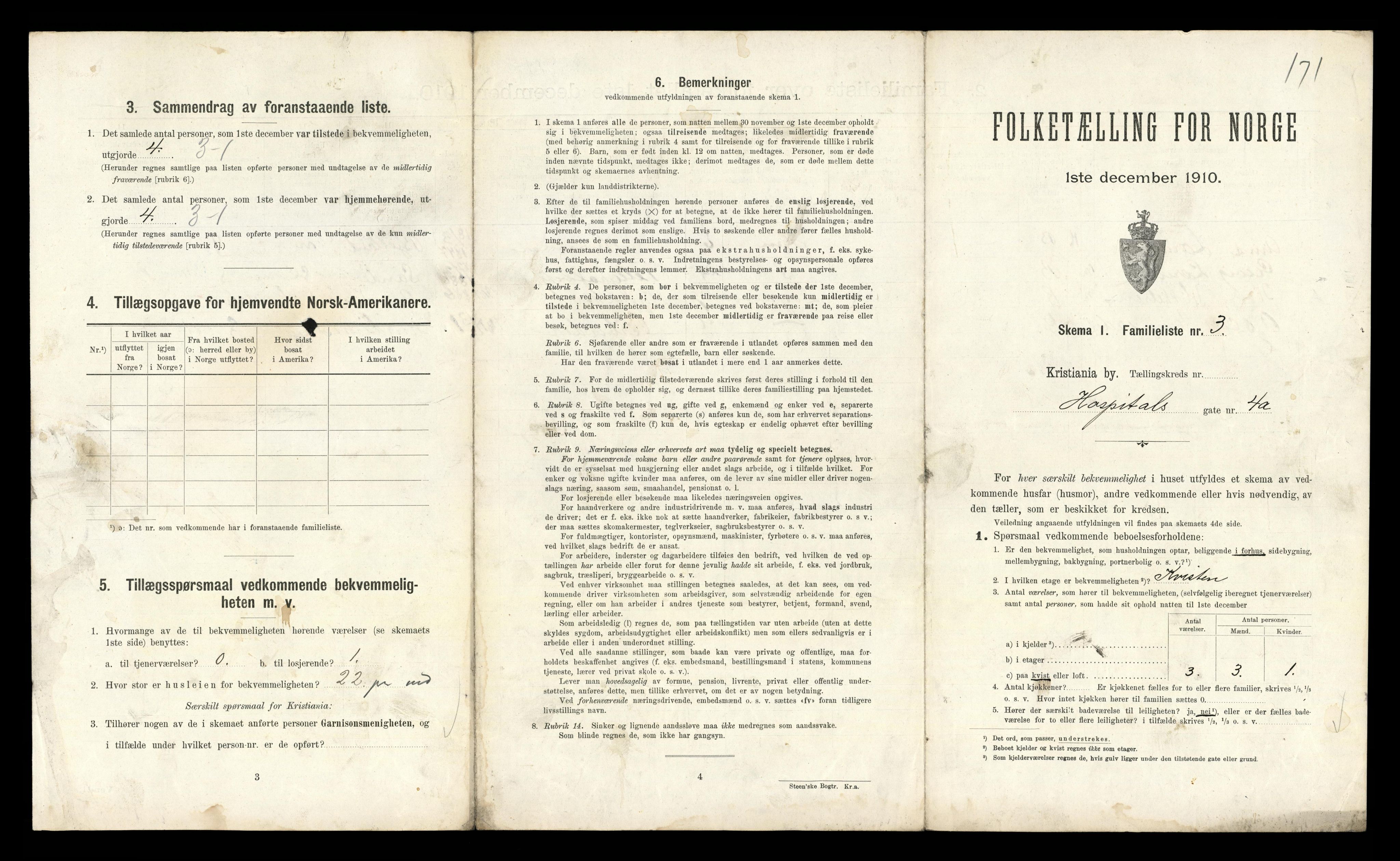 RA, 1910 census for Kristiania, 1910, p. 40563