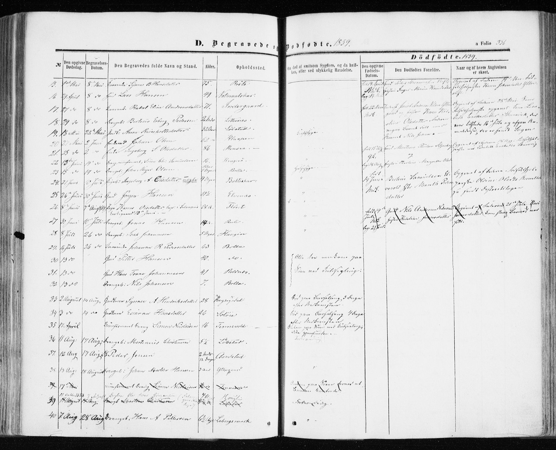 Ibestad sokneprestembete, SATØ/S-0077/H/Ha/Haa/L0009kirke: Parish register (official) no. 9, 1859-1868, p. 336