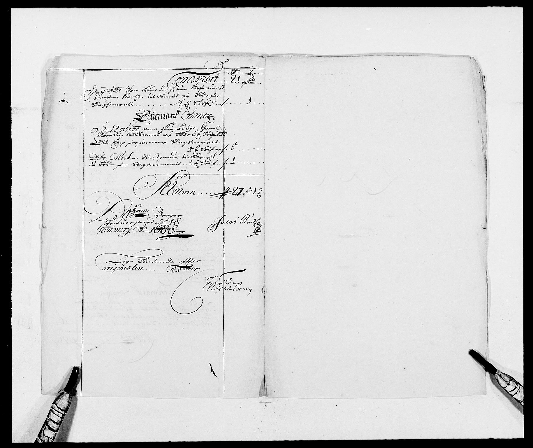 Rentekammeret inntil 1814, Reviderte regnskaper, Fogderegnskap, AV/RA-EA-4092/R01/L0006: Fogderegnskap Idd og Marker, 1685-1686, p. 67