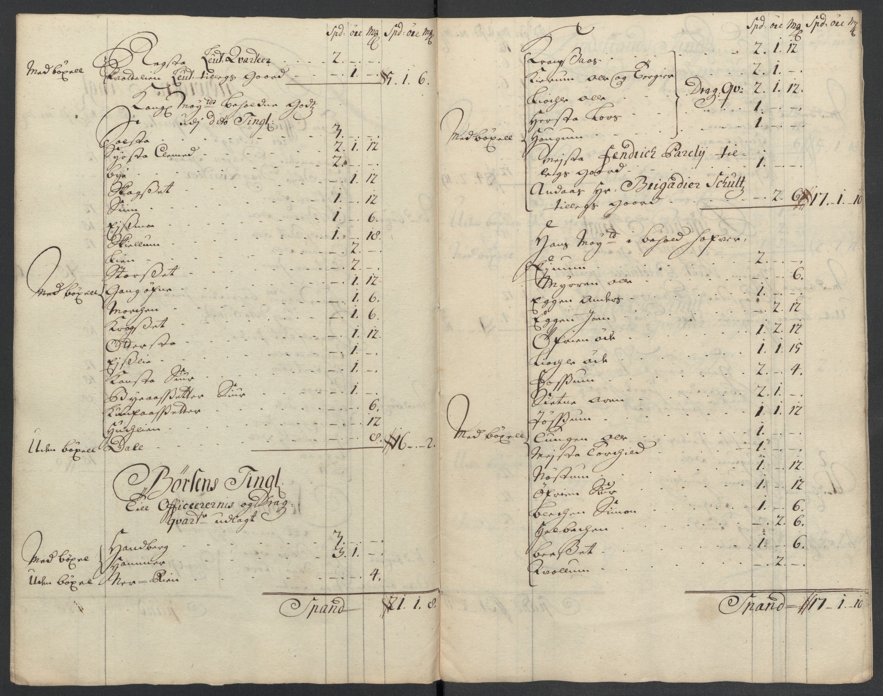 Rentekammeret inntil 1814, Reviderte regnskaper, Fogderegnskap, RA/EA-4092/R61/L4110: Fogderegnskap Strinda og Selbu, 1707-1708, p. 400