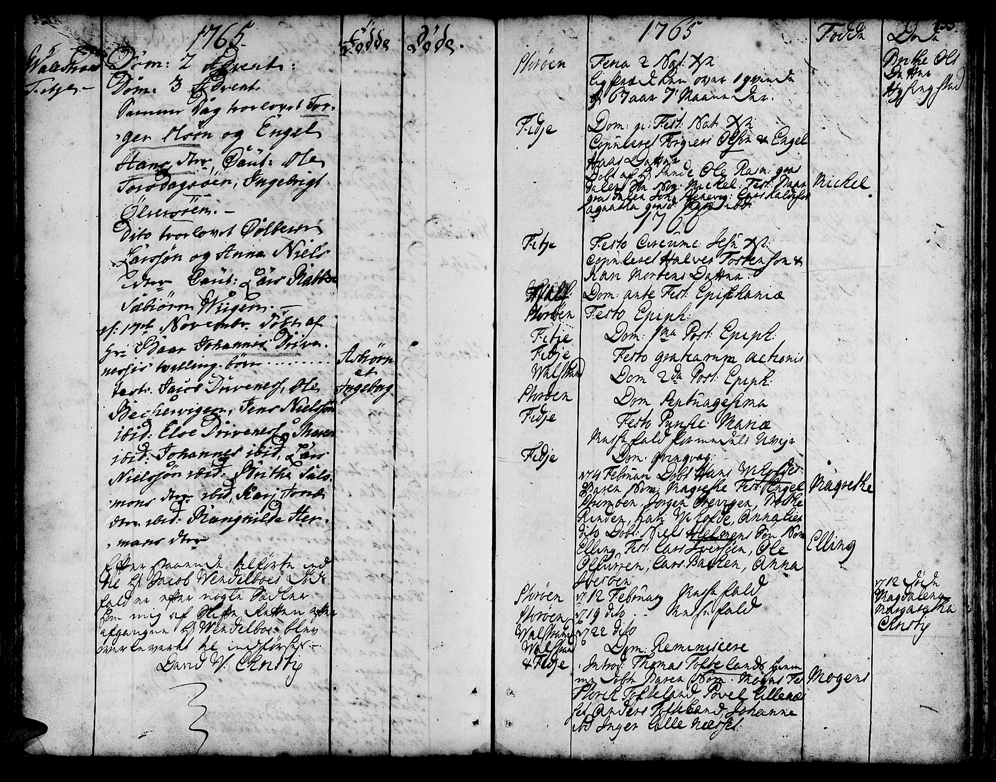 Stord sokneprestembete, SAB/A-78201/H/Haa: Parish register (official) no. A 2, 1744-1777, p. 155
